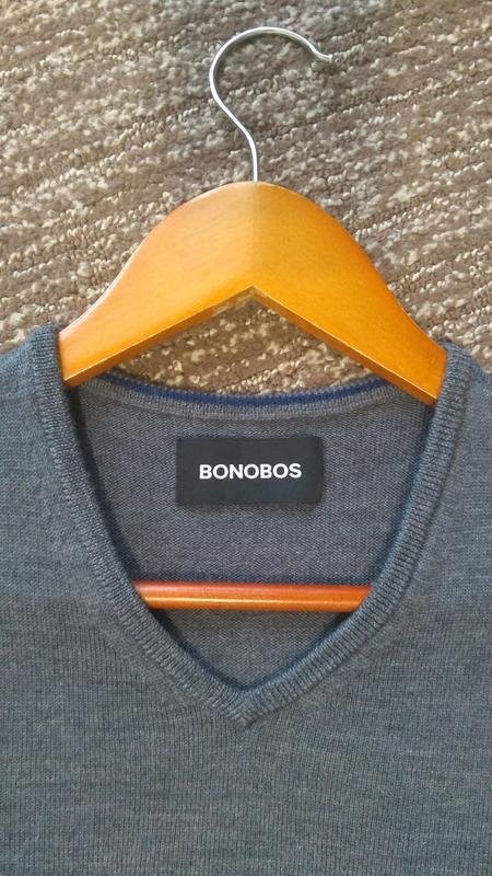 Men Bonobo Jeans Sweater Grey Wool 36 / S / 44