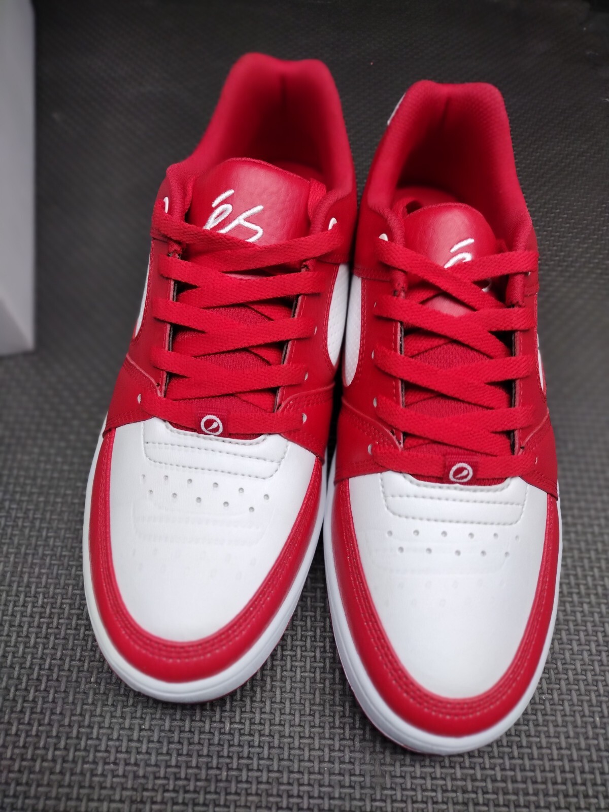Es Accel Slim White/Red skate shoes SIZE IN PICTURES BLACK SALES SAMPLE NEW