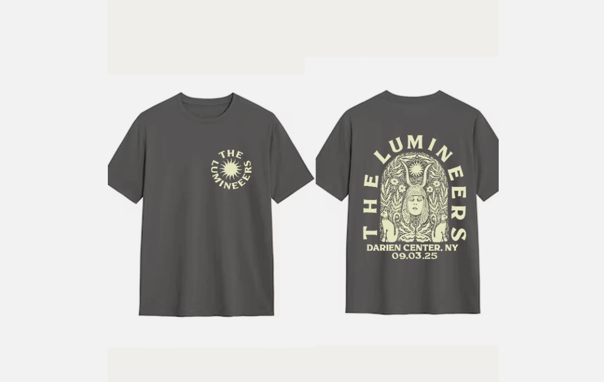 Lumineers At Soldier Field New York 2025 Concert Tee