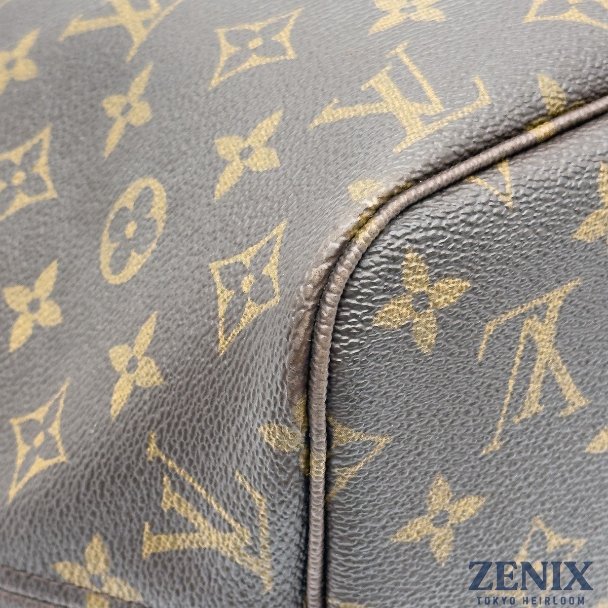 USA-Made Louis Vuitton Neverfull MM Monogram Tote Bag M40156 2010 Duty-Free