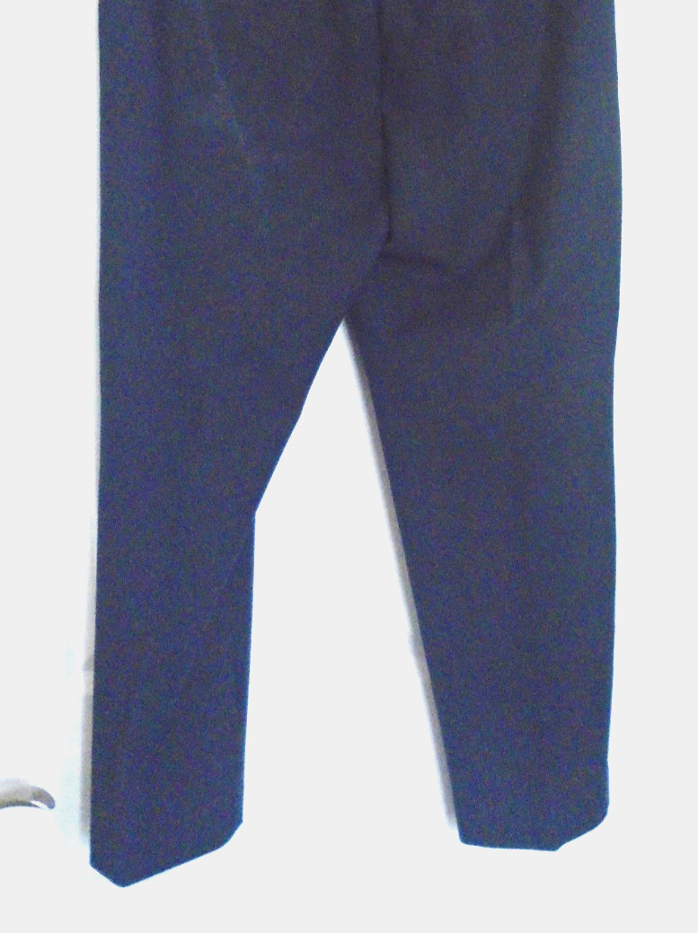TALBOTS Dark Navy Cotton Polyester Blend Long Pants Size 12 Made in Jordan!