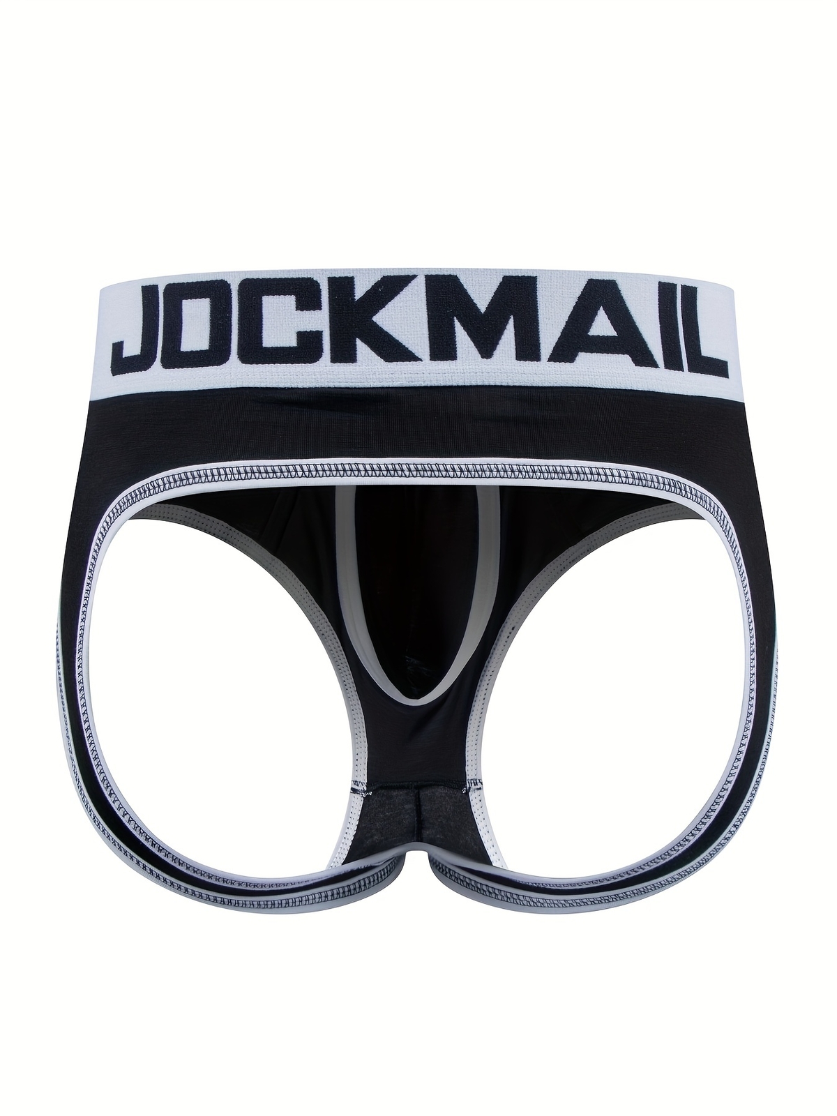Men’s Jockstrap Low Waist Briefs with Open Back Modal Sexy Underwear