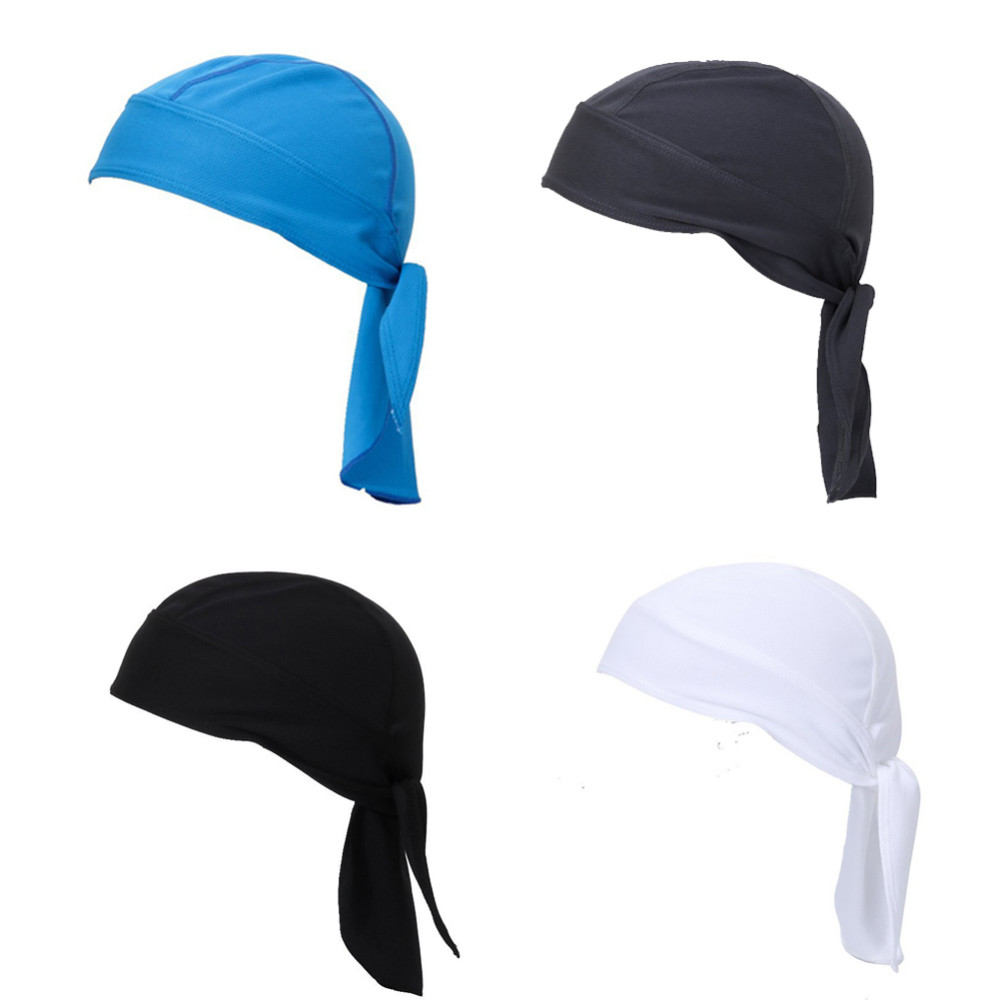 Sweat Wicking Dew Rags Skull Cap Helmet Liner Breathable Head Wrap Beanie Hat