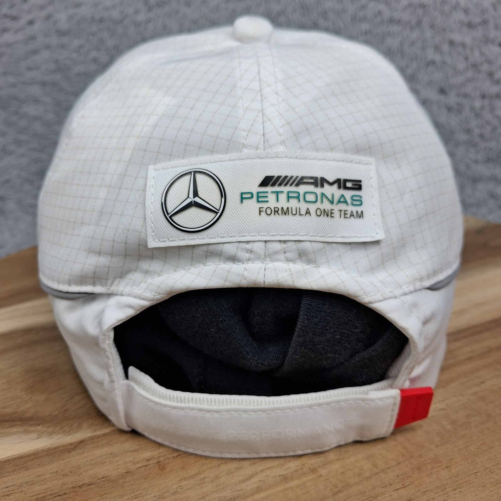 Mercedes Benz Hat Cap Strap Back White AMG Petronas Formula One F1 Racing Mens