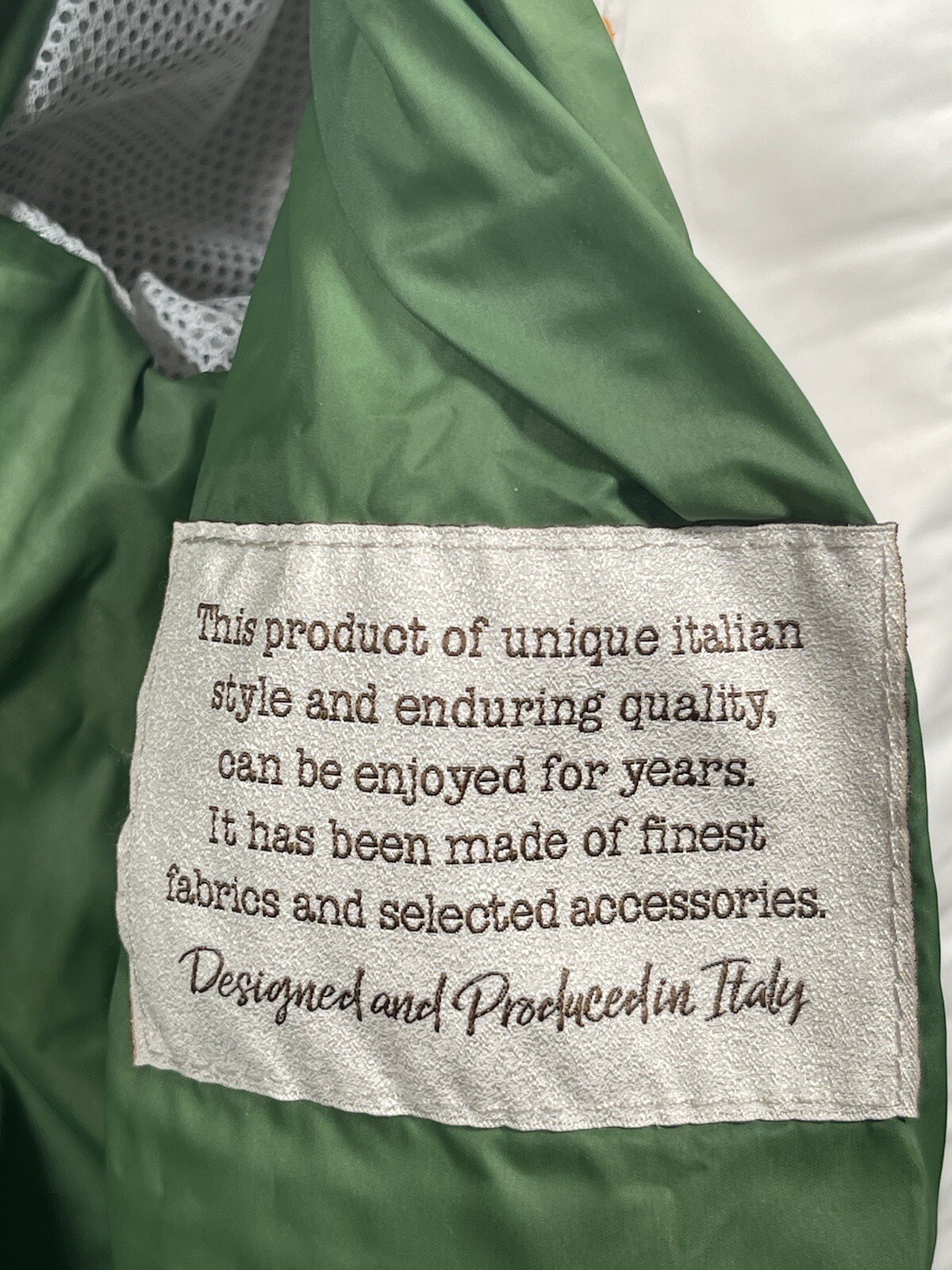 Waterville Vince jacket Made In Italy. New With Tags. MSRP $650.