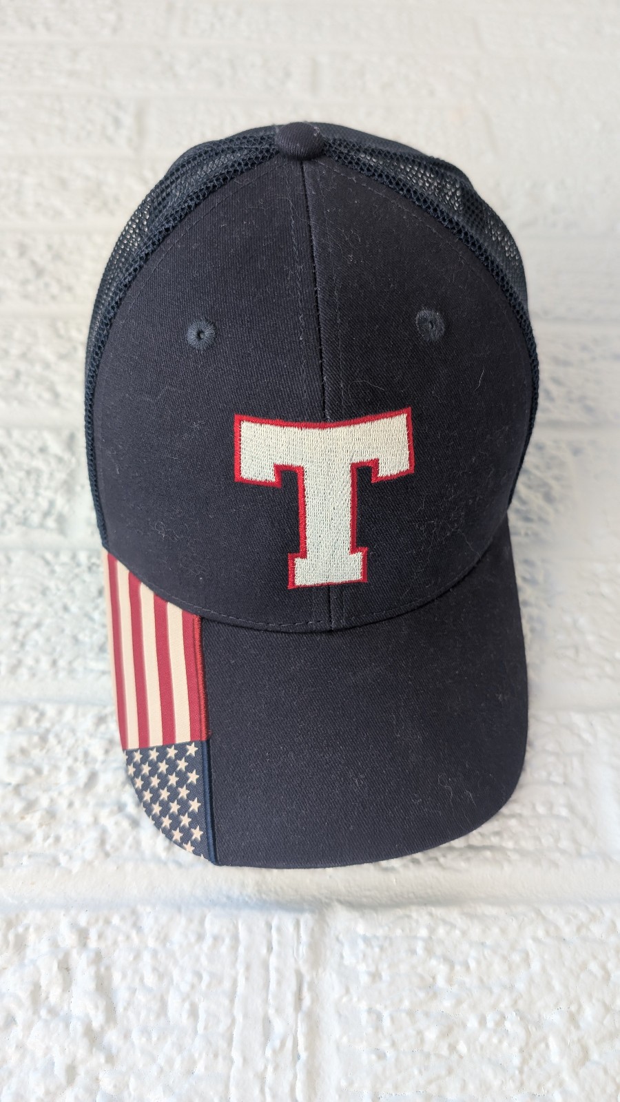 Texas Ranger USA flag detail one size fits all Outdoor Cap