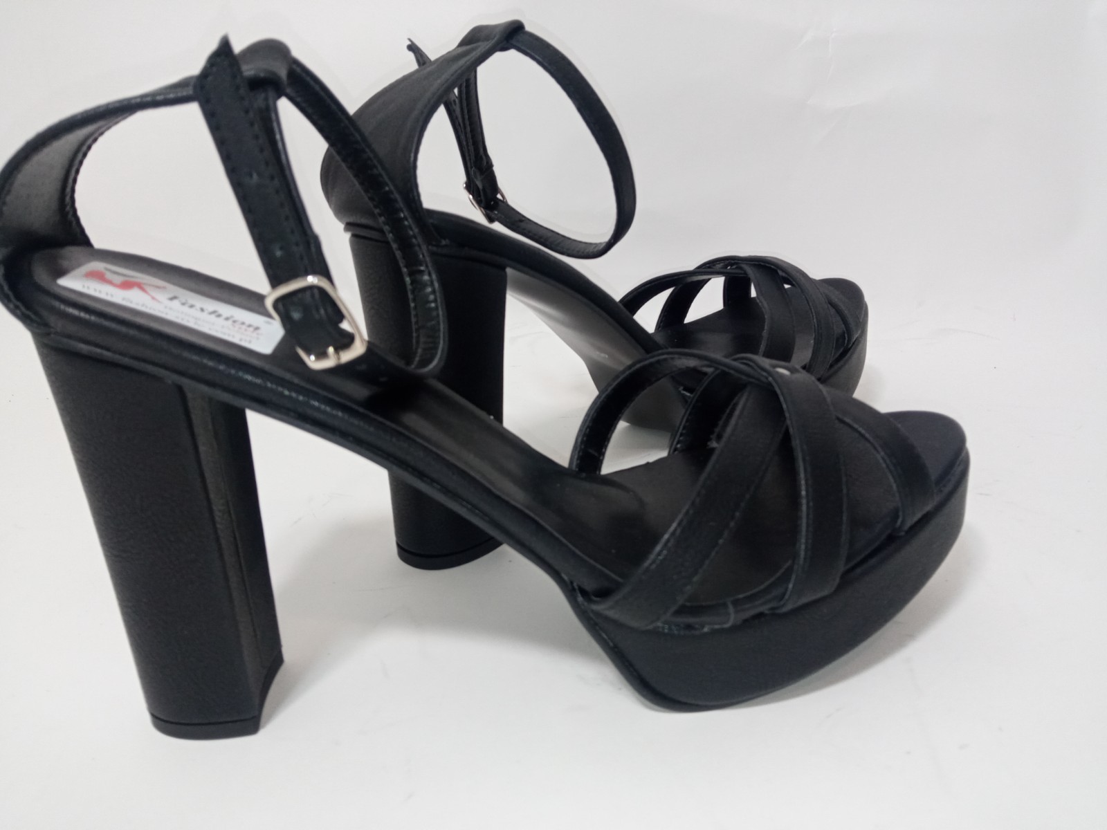 Sandals leather chunky 37 38 39 40 41 42 43 44 45 46 47 platform 2cm heel 13cm PL