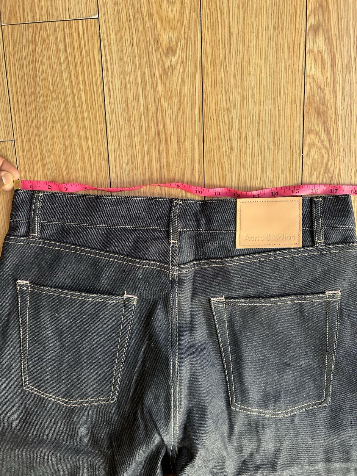 ACNE STUDIOS 1981M RAW DENIM 36X30 BRAND NEW
