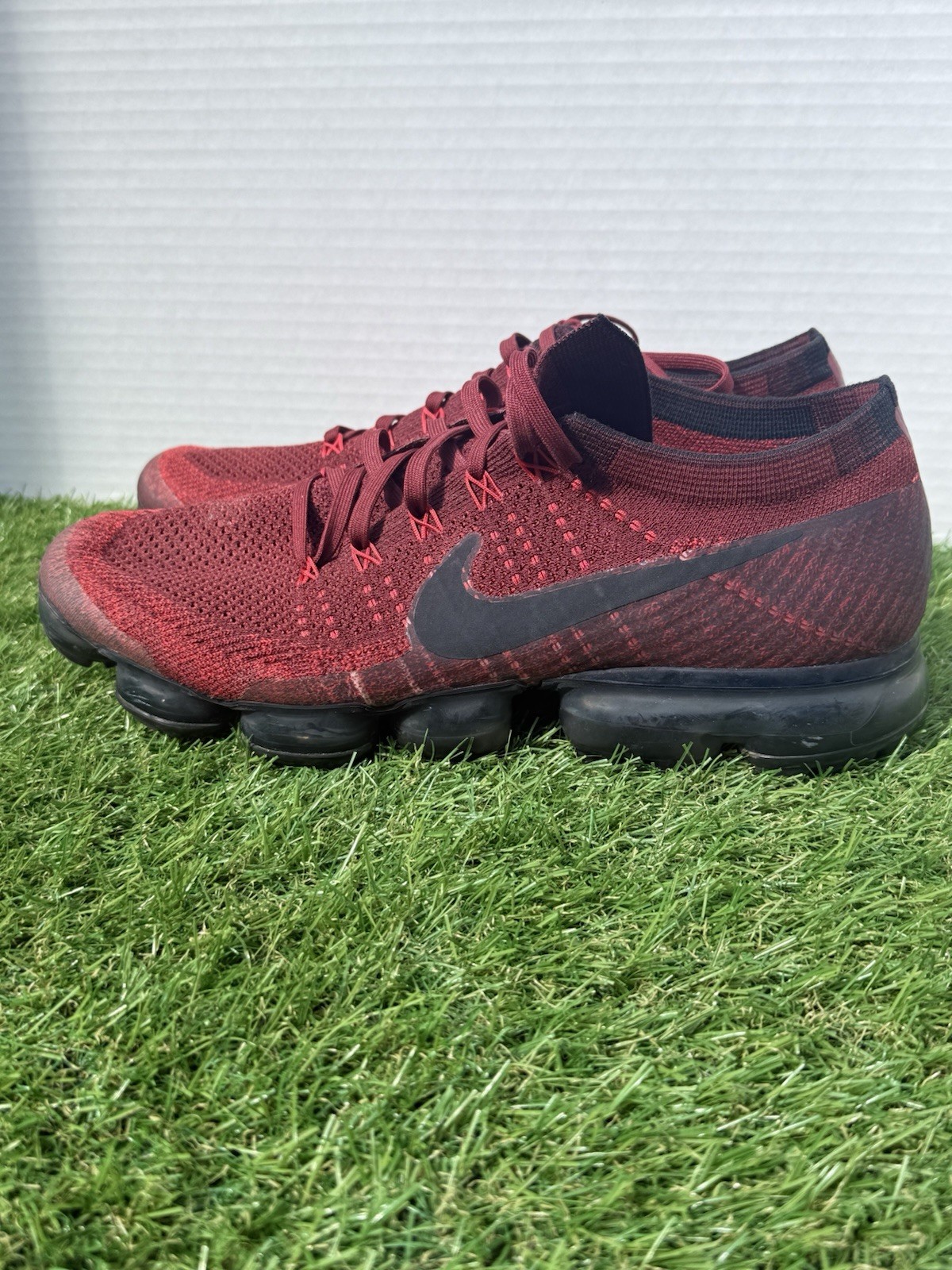 Size 11 – Nike Air VaporMax Dark Team Red