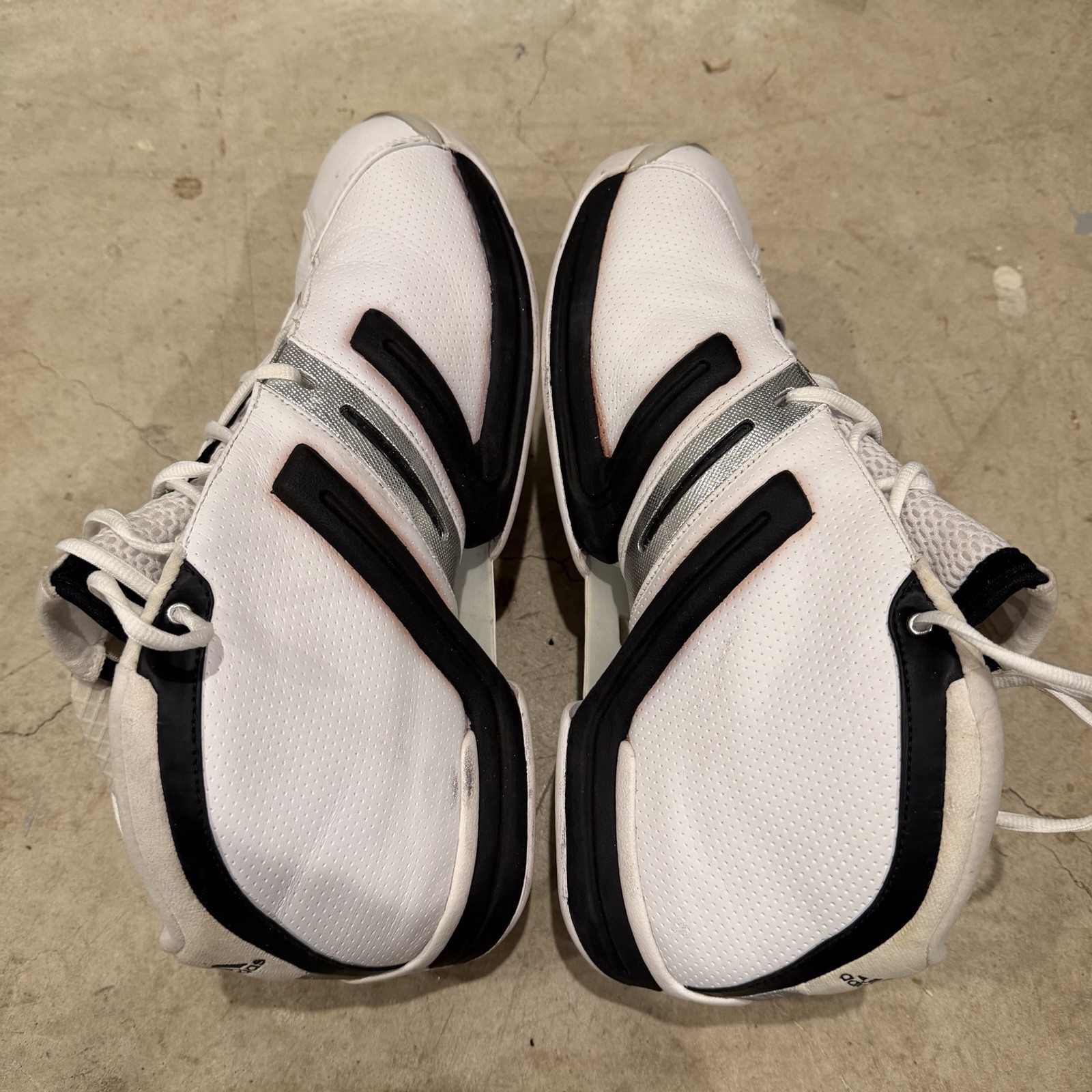 Adidas KG 1 Kevin Garnett WHITE/Black MVP Size 13 Rare 2004