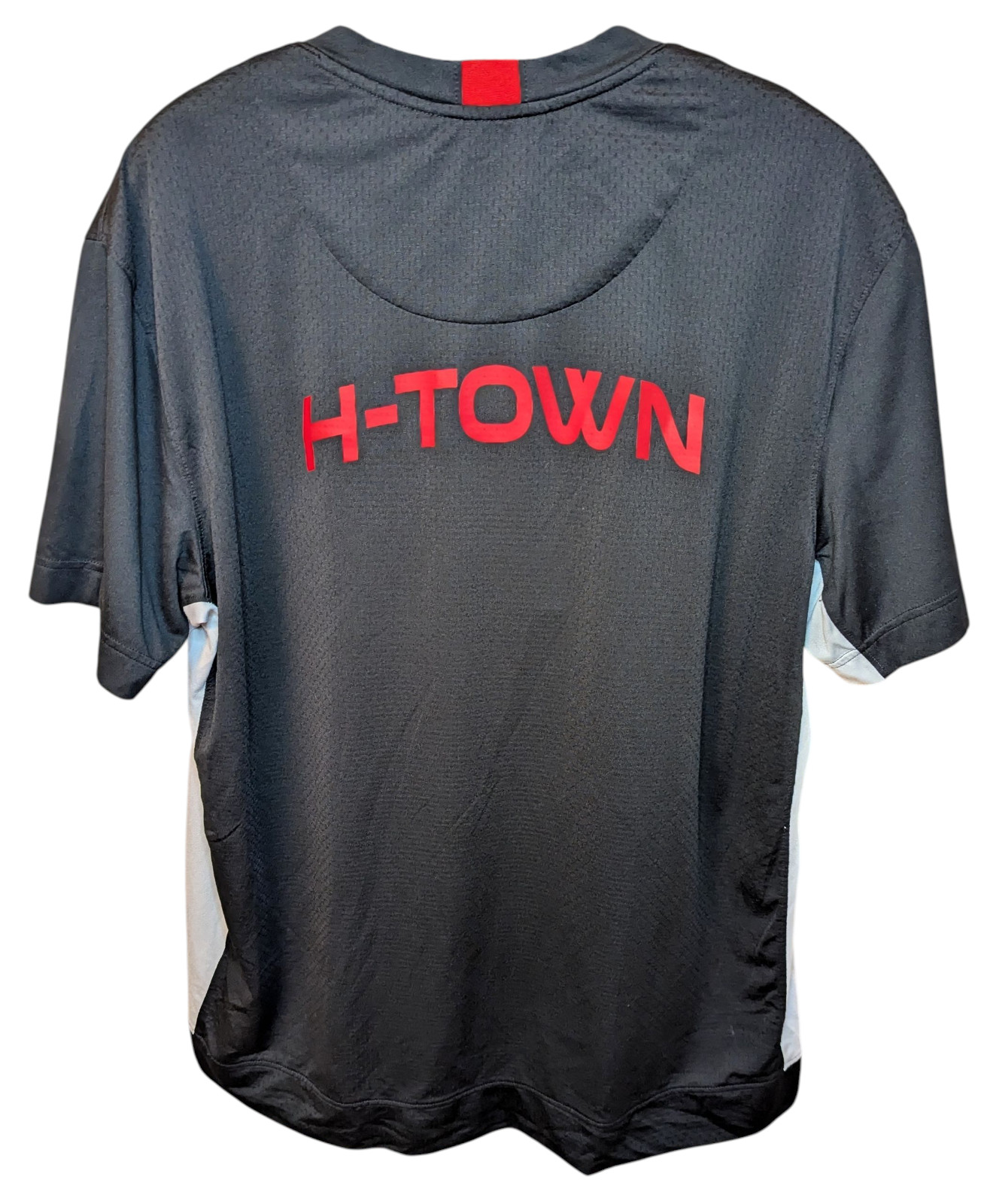 Nike HOUSTON ROCKET Shooting Shirt Mesh City Edition Mens XL Performance H-Town