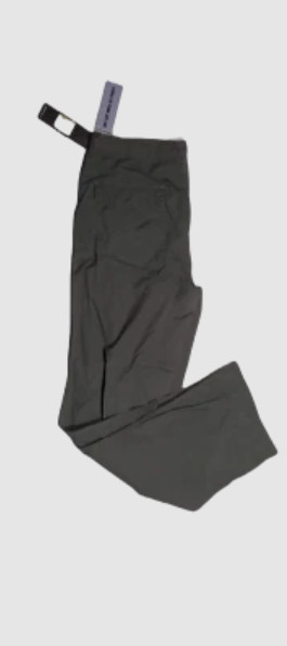 INDUSTRIE MENS TROUSER PANT STRAIGHT WIDE LEGS BLACK 100% COTTON COMFORT SIZE 32