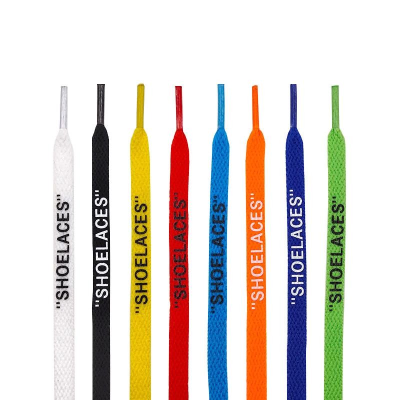 Silicone Printing Shoelaces with Zip Tie Style Laces for Sneaker Fans