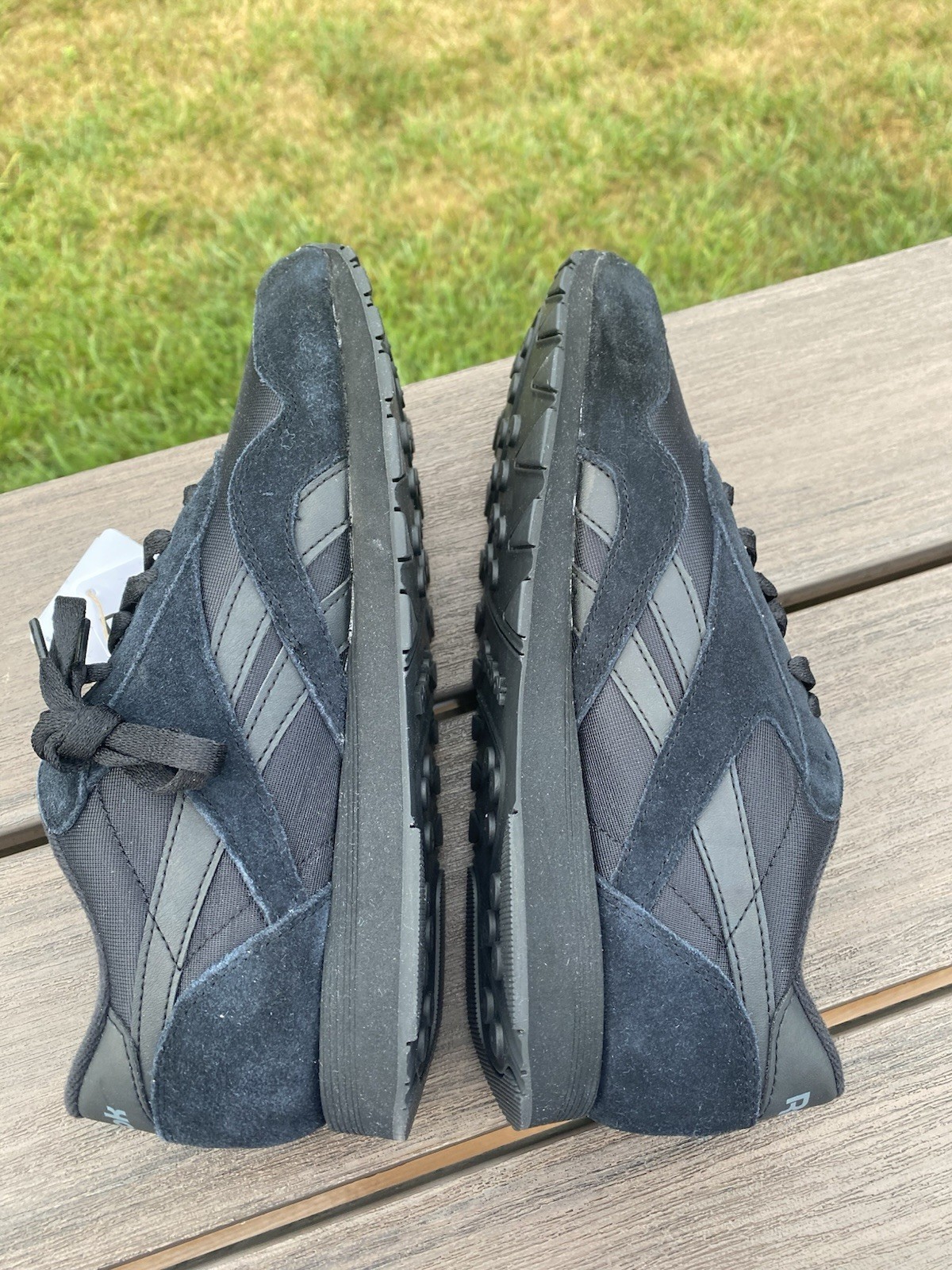 100033377 Reebok Classic Nylon – Triple Black Size M8.5/ W10 Brand New In Box