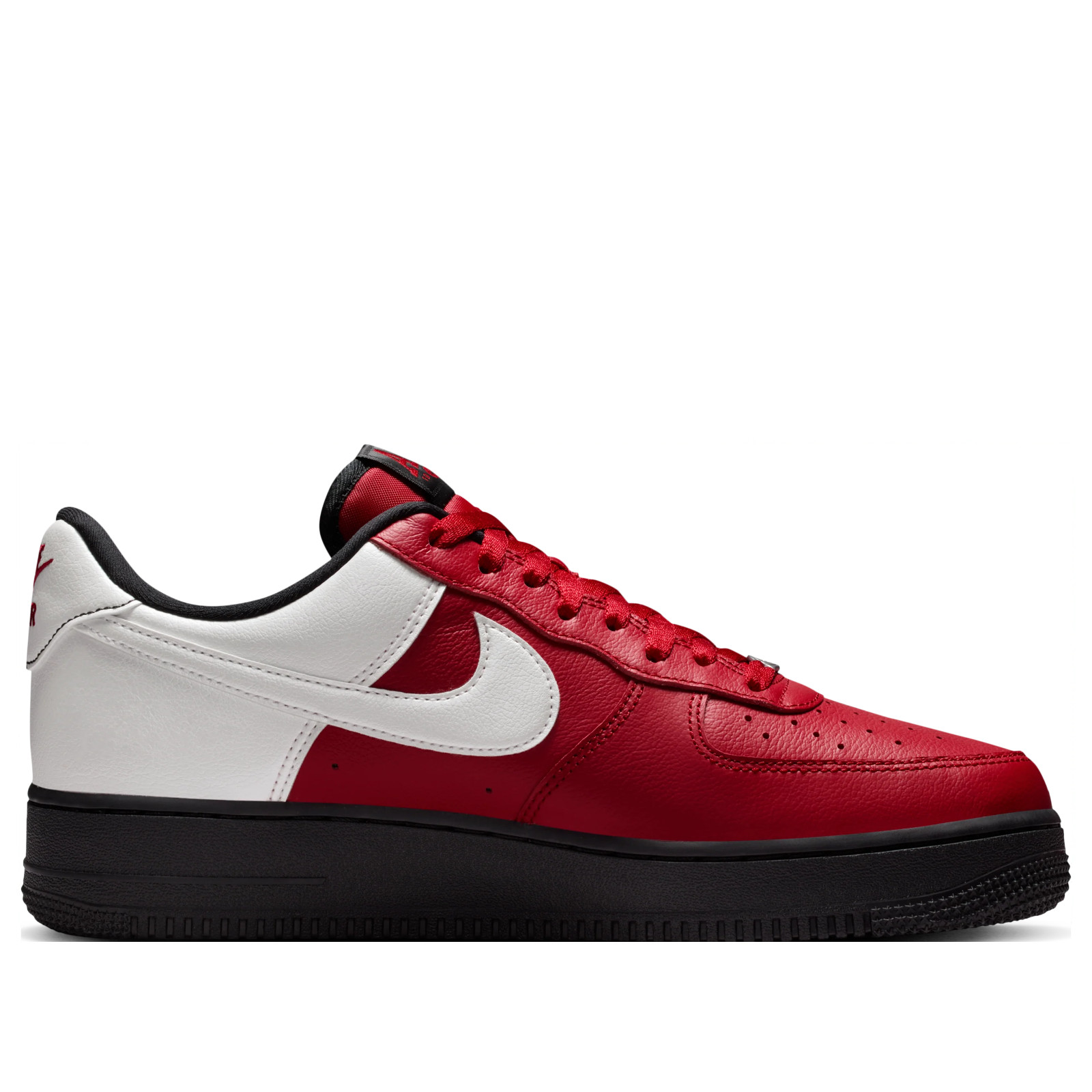 Nike Air Force 1 Low Mismatched Heel ‘Gym Red Black White’ Men’s – IB6847-600