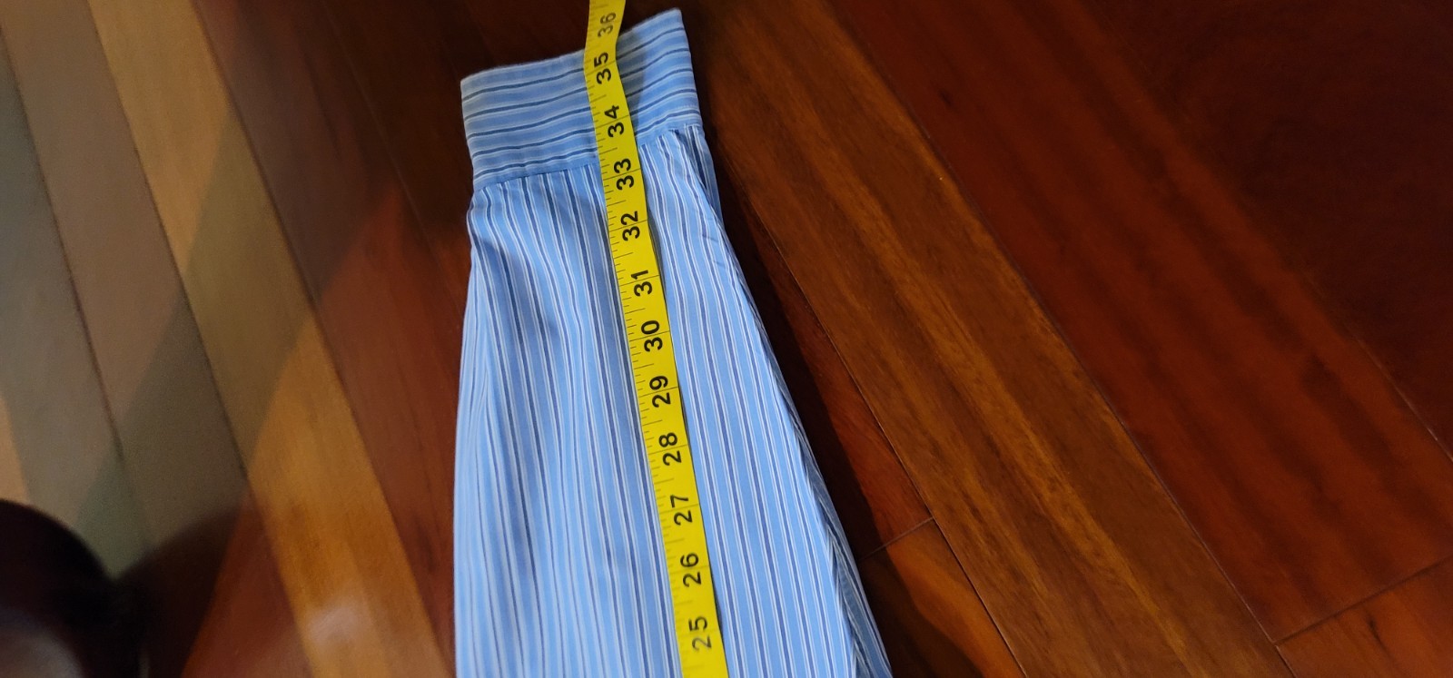 Ralph Lauren Men’s Blue White Striped Button-Down Dress Shirt