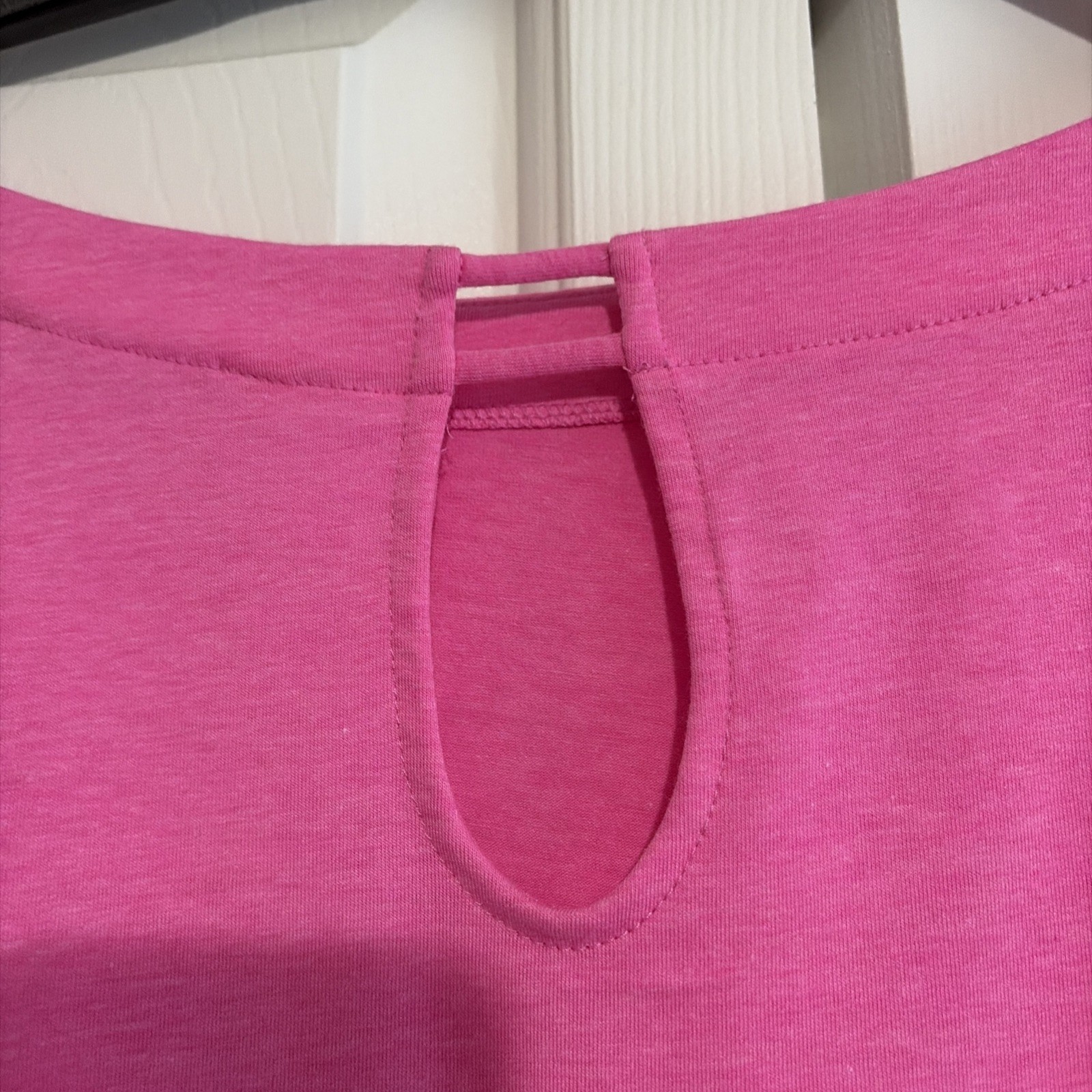 Lilly Pulitzer Pink Ruffle Sleeves Blouse Size XL