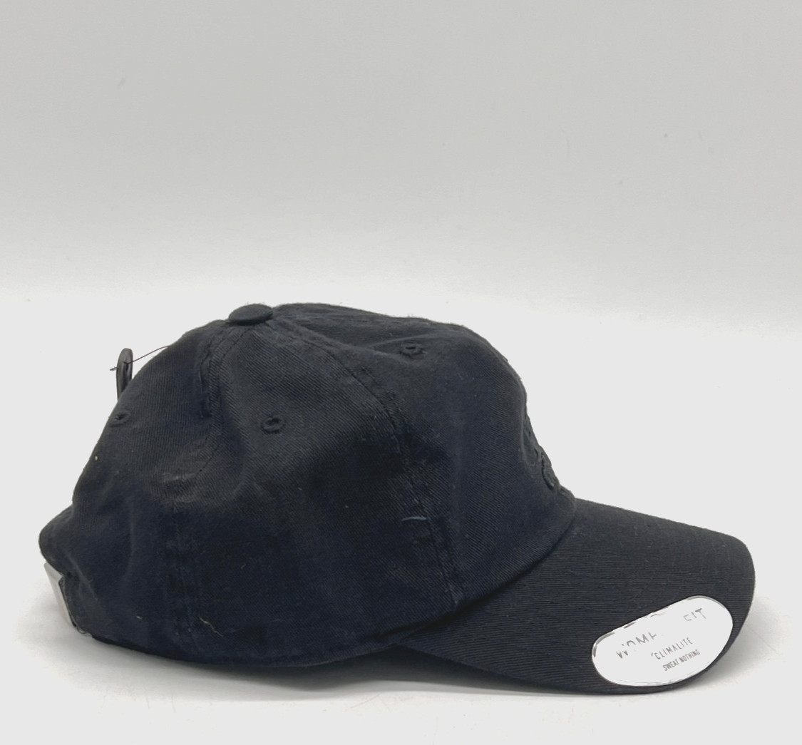 Adidas Women’s All Black Adjustable Climalite Saturday Cap One Size Fits All