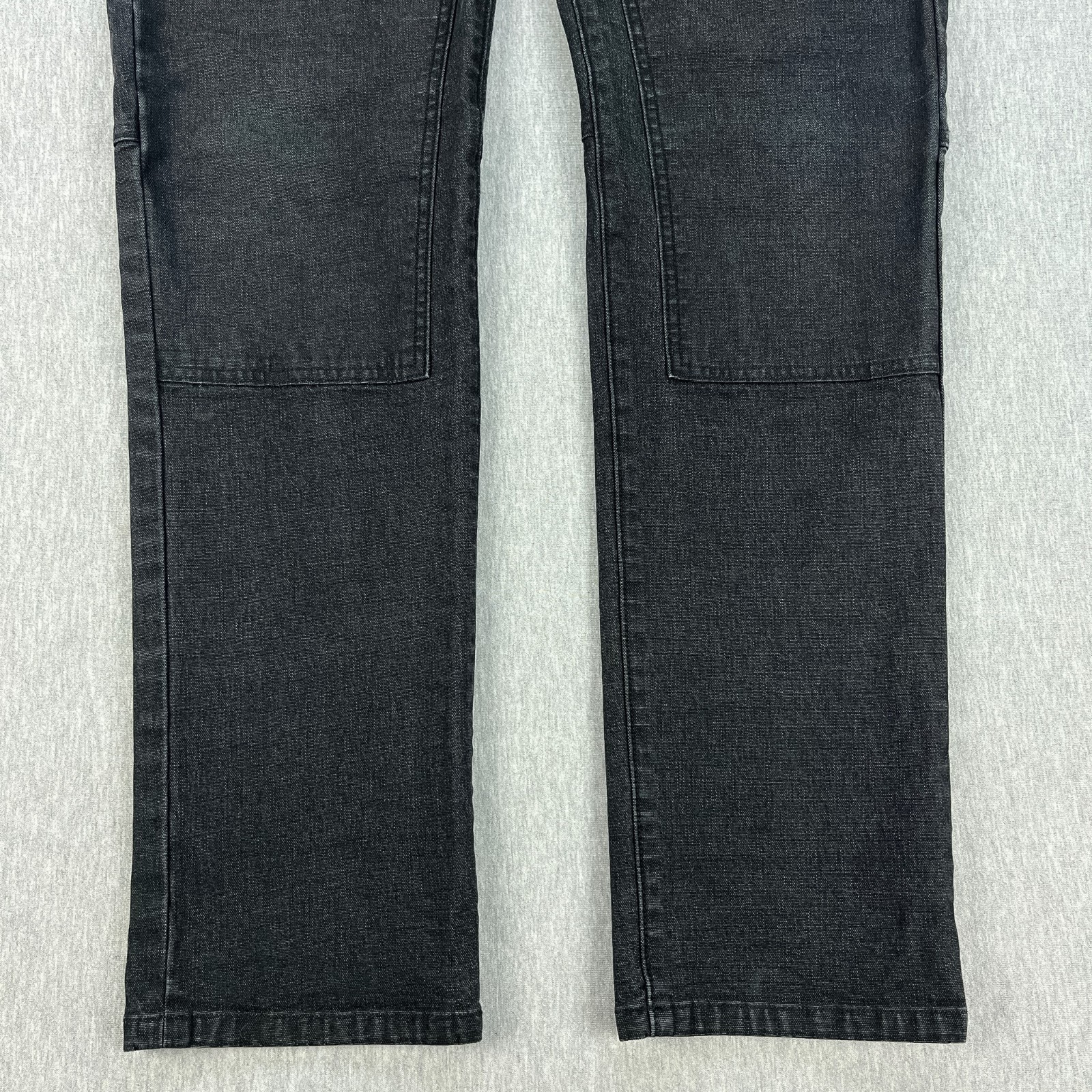 Proof Rover Double Knee Work Pant Mens 34×32 Slim Fit Gray Stretch Huckberry