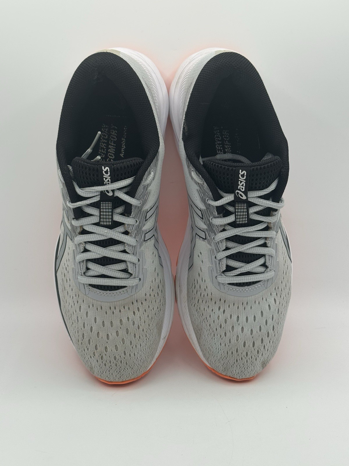 ASICS Gel Excite 7 Piedmont Grey Men’s Size 11 Gray/Orange