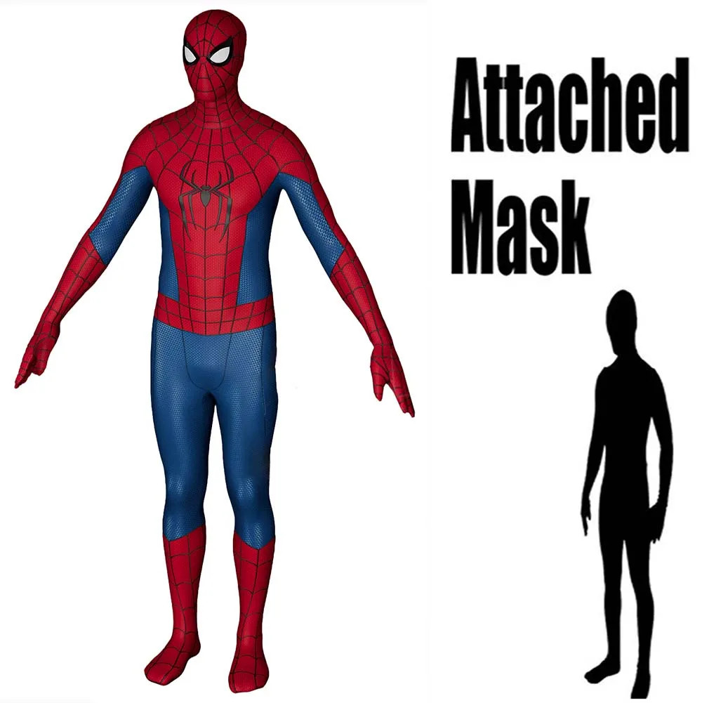 Halloween Spider Man Brand New Day BND Cosplay Costume Men Bodysuit Zentai Full