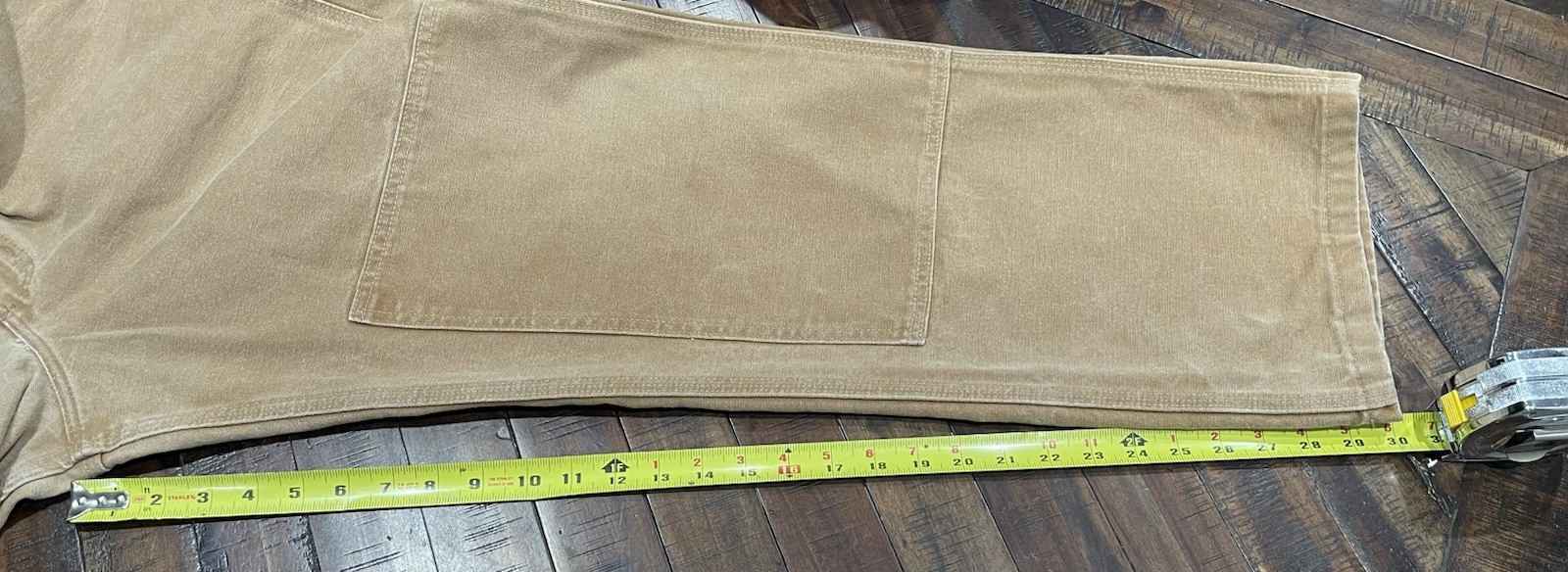 Carhartt Bib Duck Overalls 36×30 Double Knee Bibs R08 BRN Brown 100% Cotton