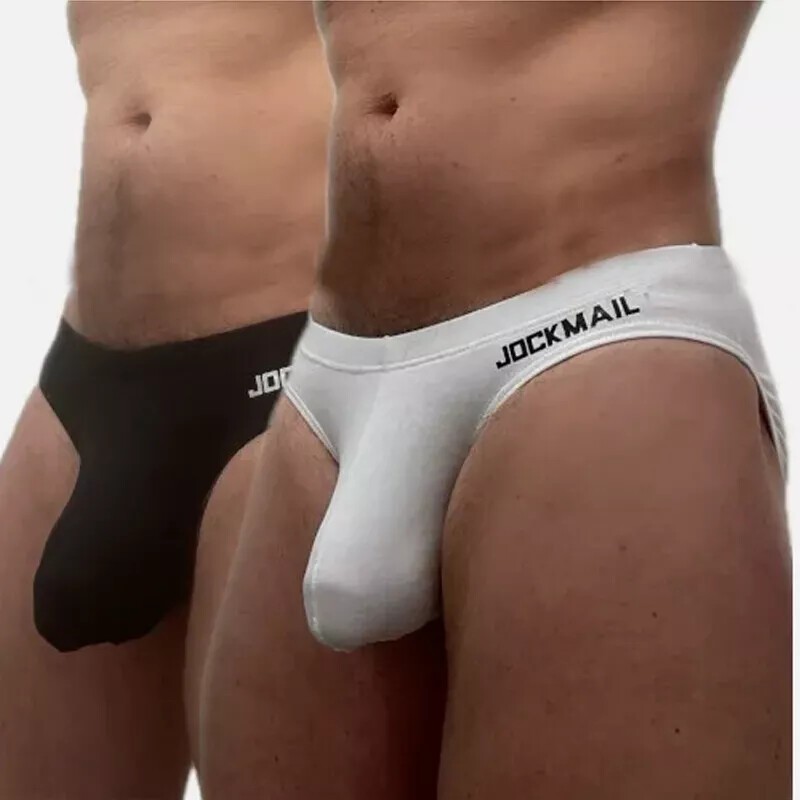 JOCKMAIL Sexy Men’s Underwear Briefs U convex Pouch Soft Cotton Underpants