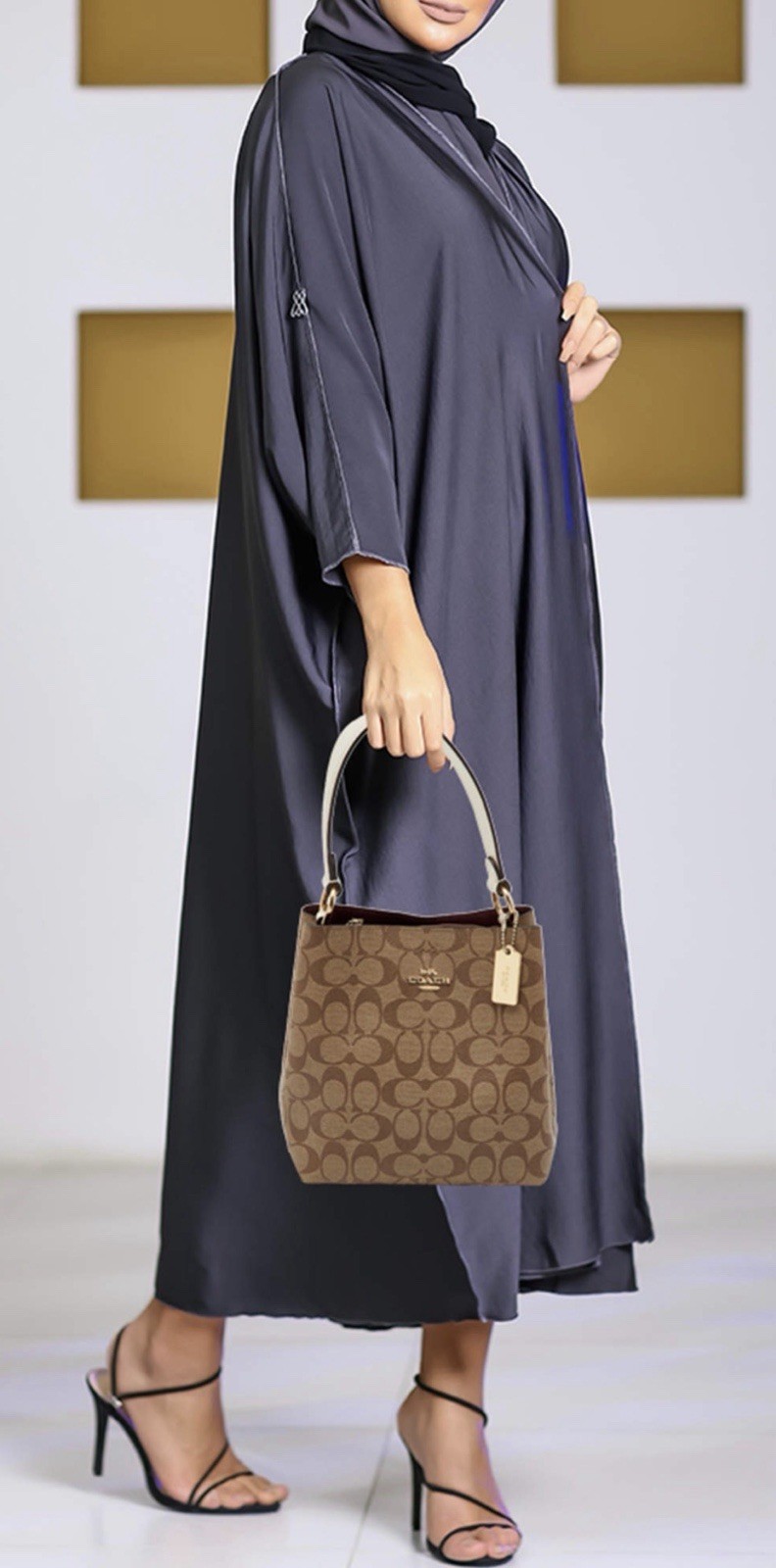 Coach Authentic Signature Small Town Bucket Bag Elevate your everyday style