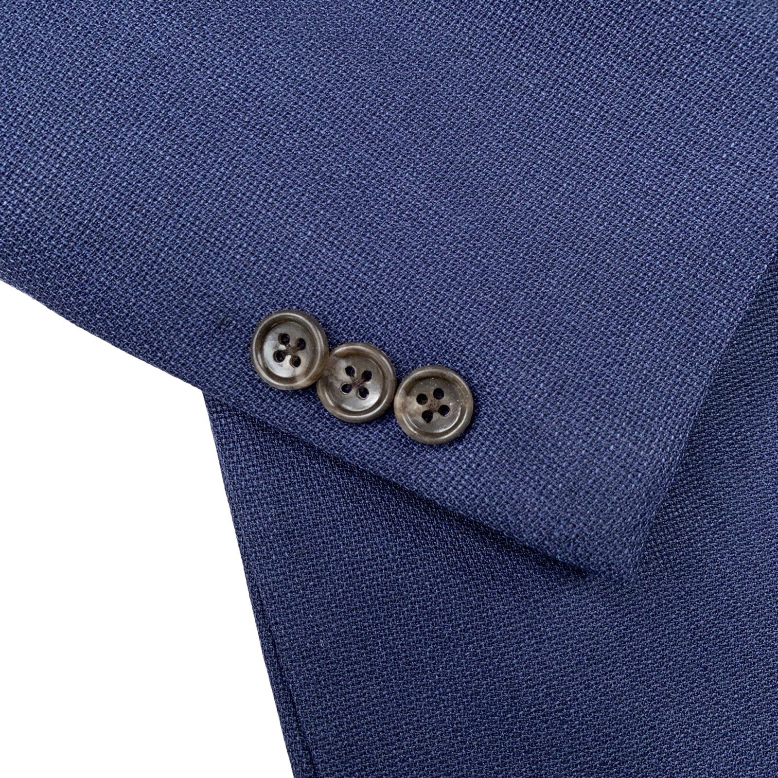 Mens 40 R Bonobos X V.B.C. Royal Navy Hopsack Knit Patch Pocket Slim Fit Blazer