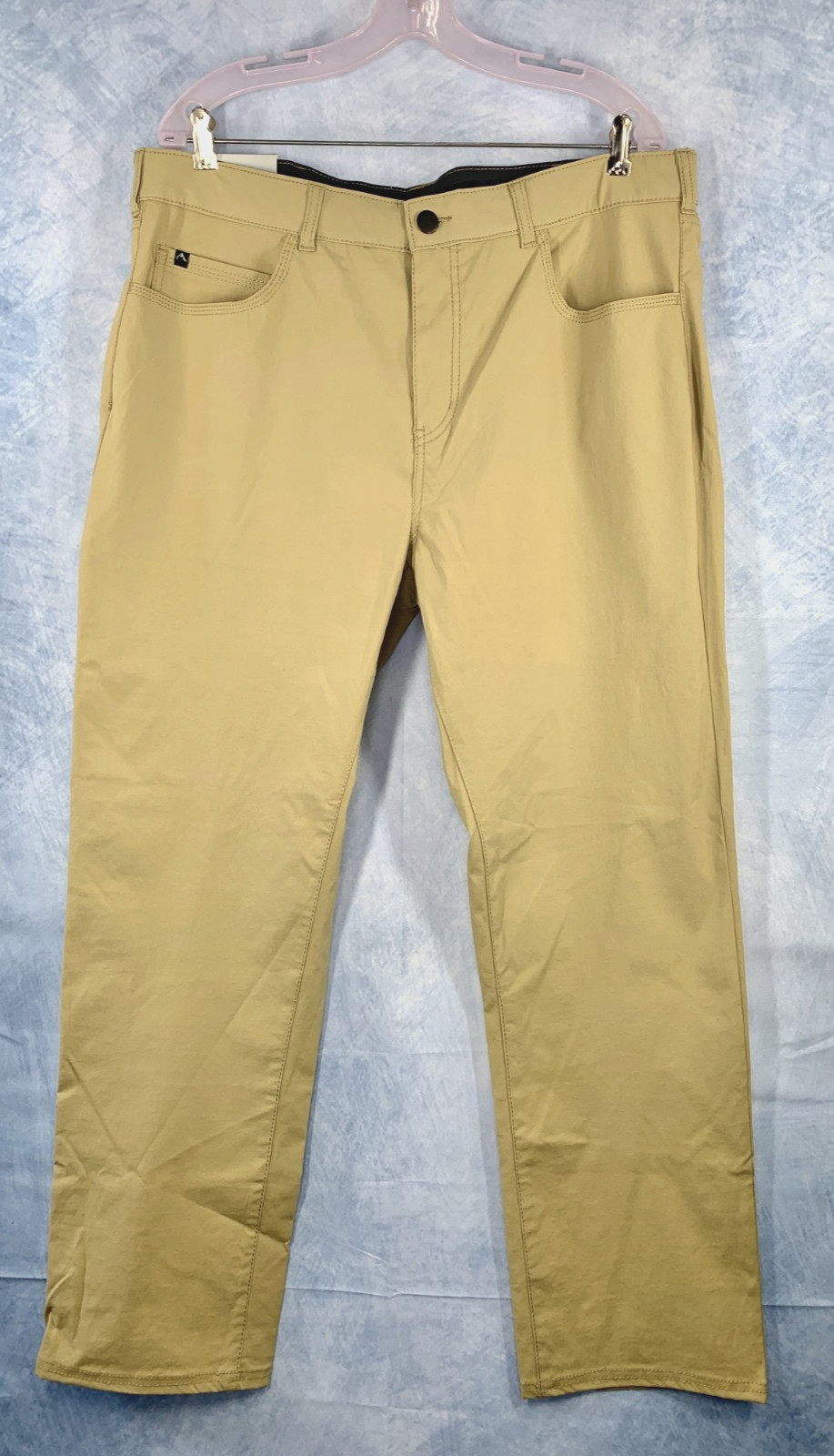 Men’s DENALI Delta Khaki Technical Stretch Pants NWT 36/30