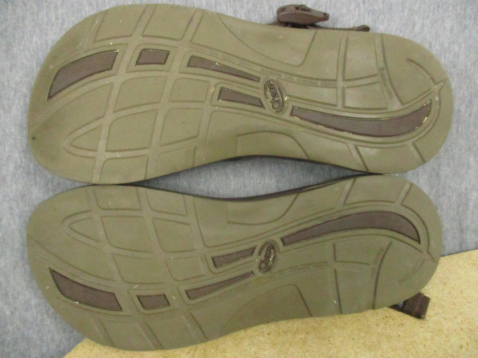 Chaco Sandals Mens Size 13 Brown Z/2 Toe Loop Adjustable Strap EcoTread J103017