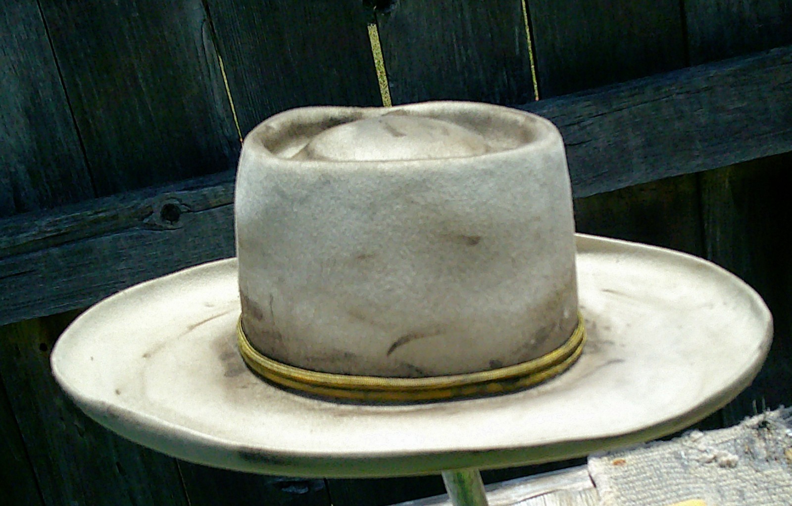 Cowboy, Josey Wales, Civil War, hat, Resistol, 7 5/8, Silverbelly,Fur Felt ,New,