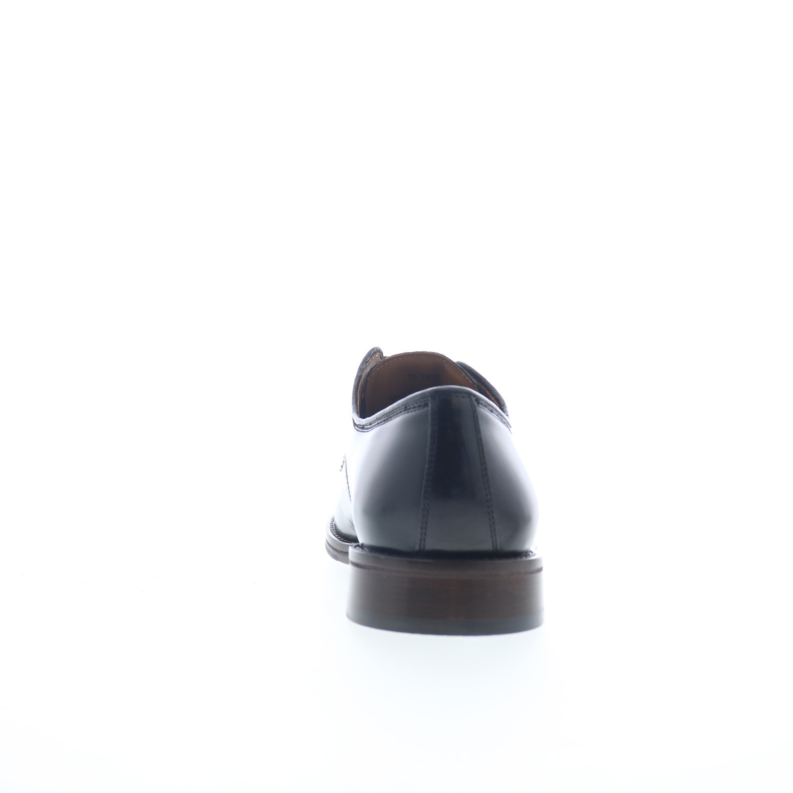 Johnston & Murphy 15-7931 Mens Black Oxfords & Lace Ups Plain Toe Shoes 8.5