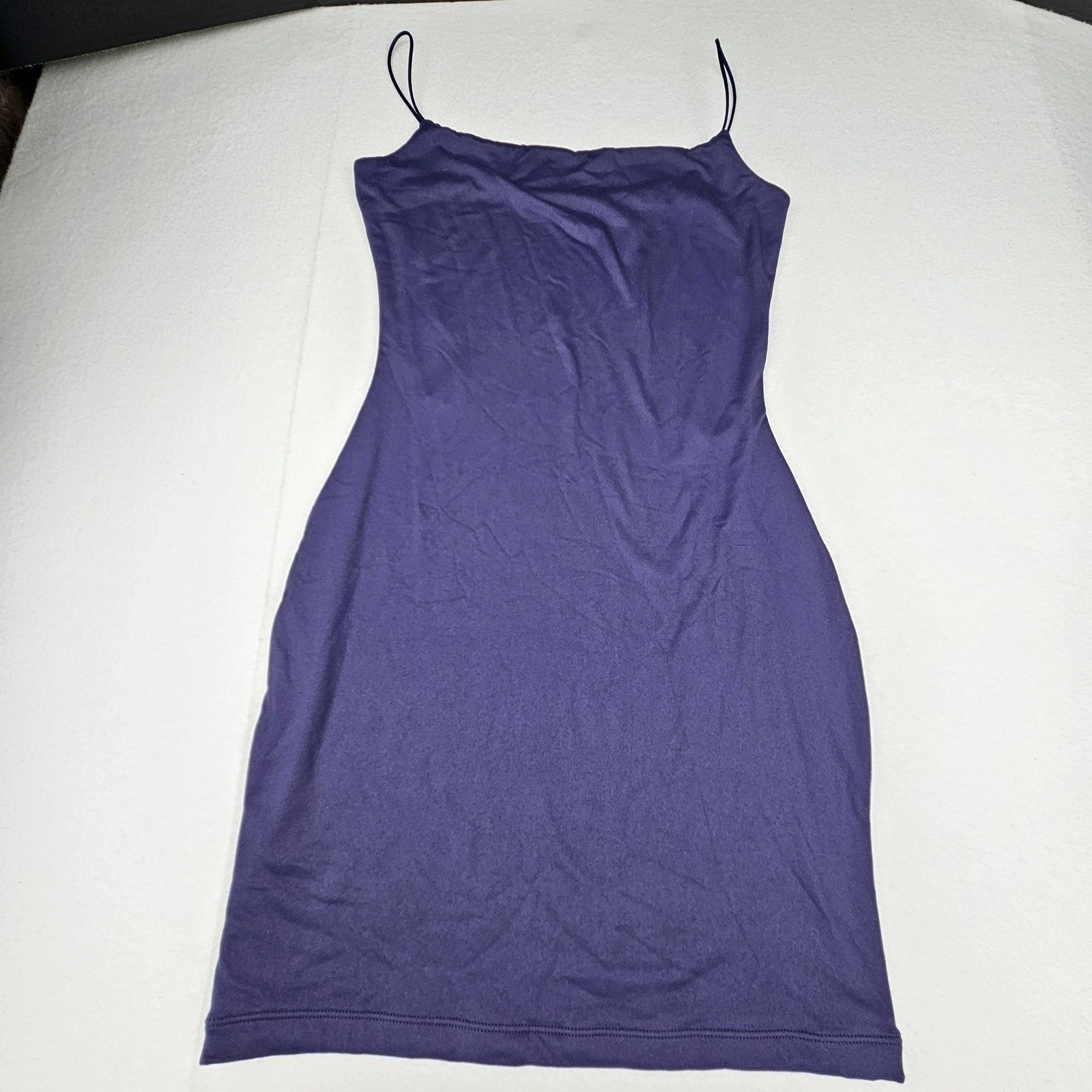 Lillusory Purple Bodycon Mini Dress Small Spaghetti Strap Y2K Indie Grunge Slip