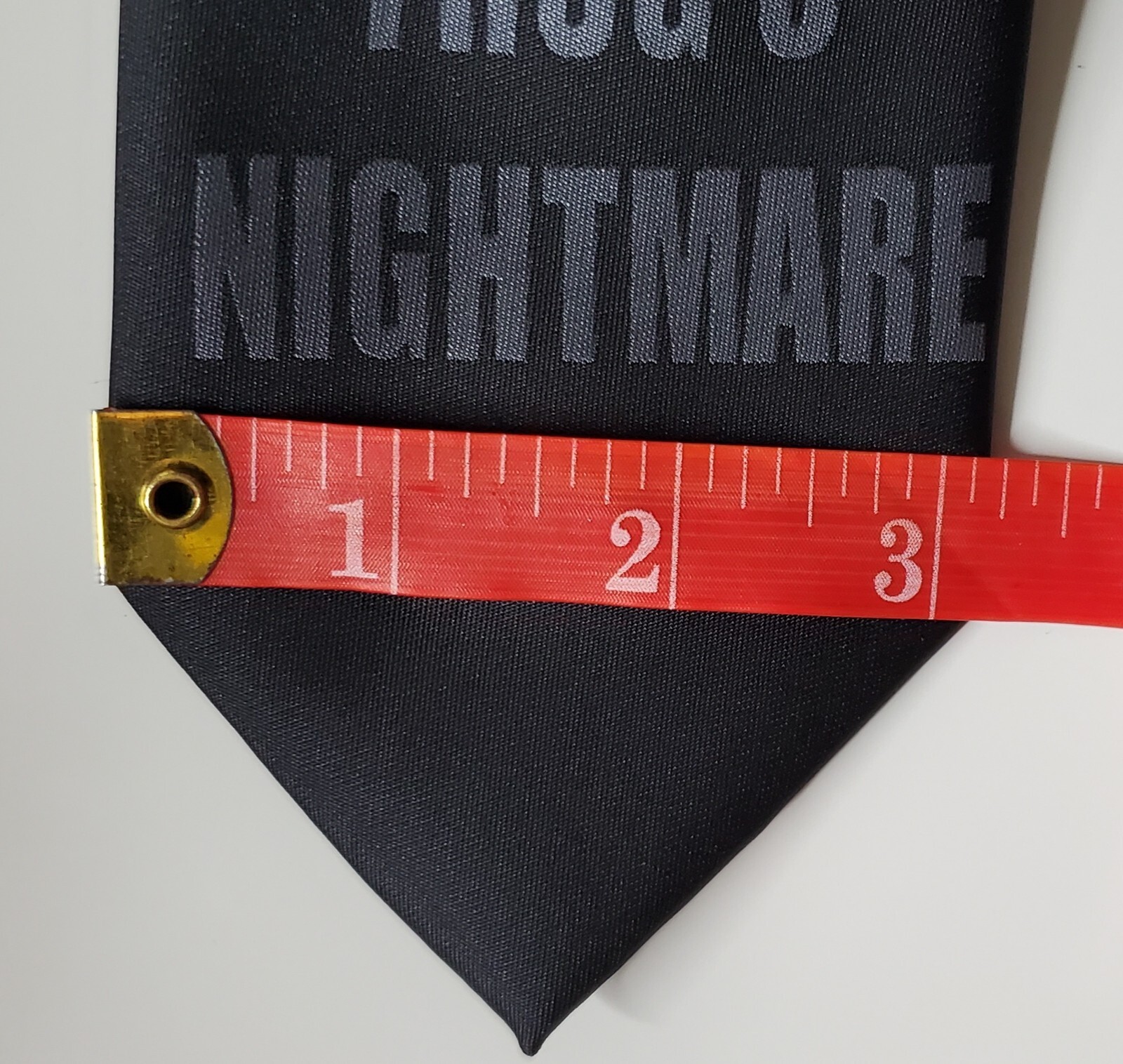 Duck Dynasty Jase Robertson I’m a Frog’s Nightmare Neck Tie Gray Black