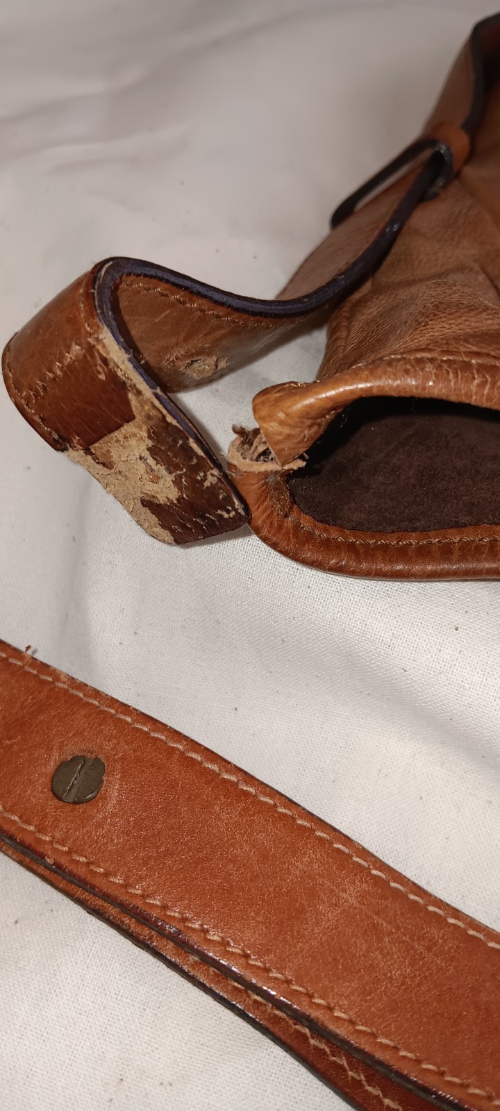 Yves Saint Laurent by Tom Ford Mombasa Brown Leather Bag – USED READ DESCRIPTION