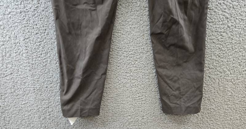 Counterparts Pull On Cutout Hem Pants Women’s Dark Gray Solid Elastic Waist M