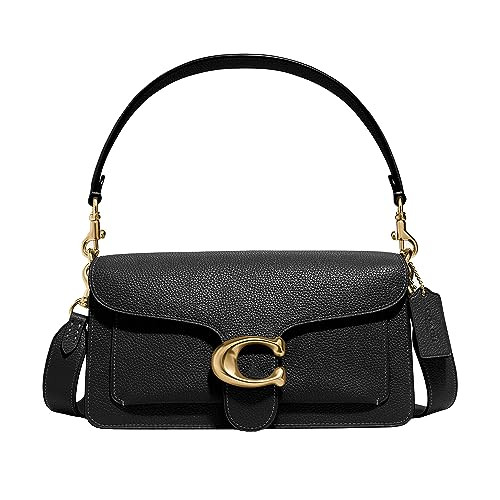 Coach Tabby 26 Shoulder Bag 2Way Crossbody Black Leather Outlet