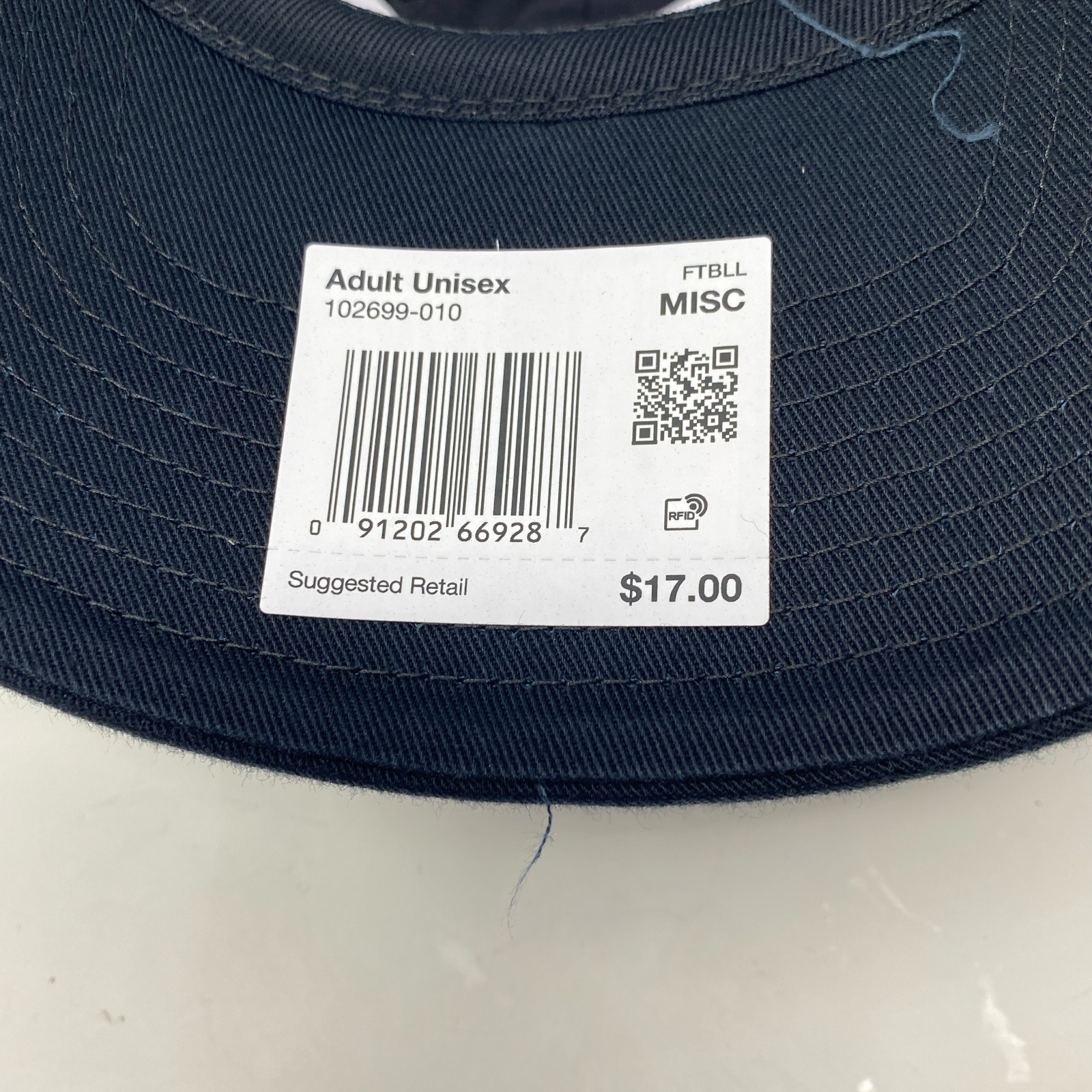 Nike Heritage 86 Campus Cap Black/White Adjustable One Size