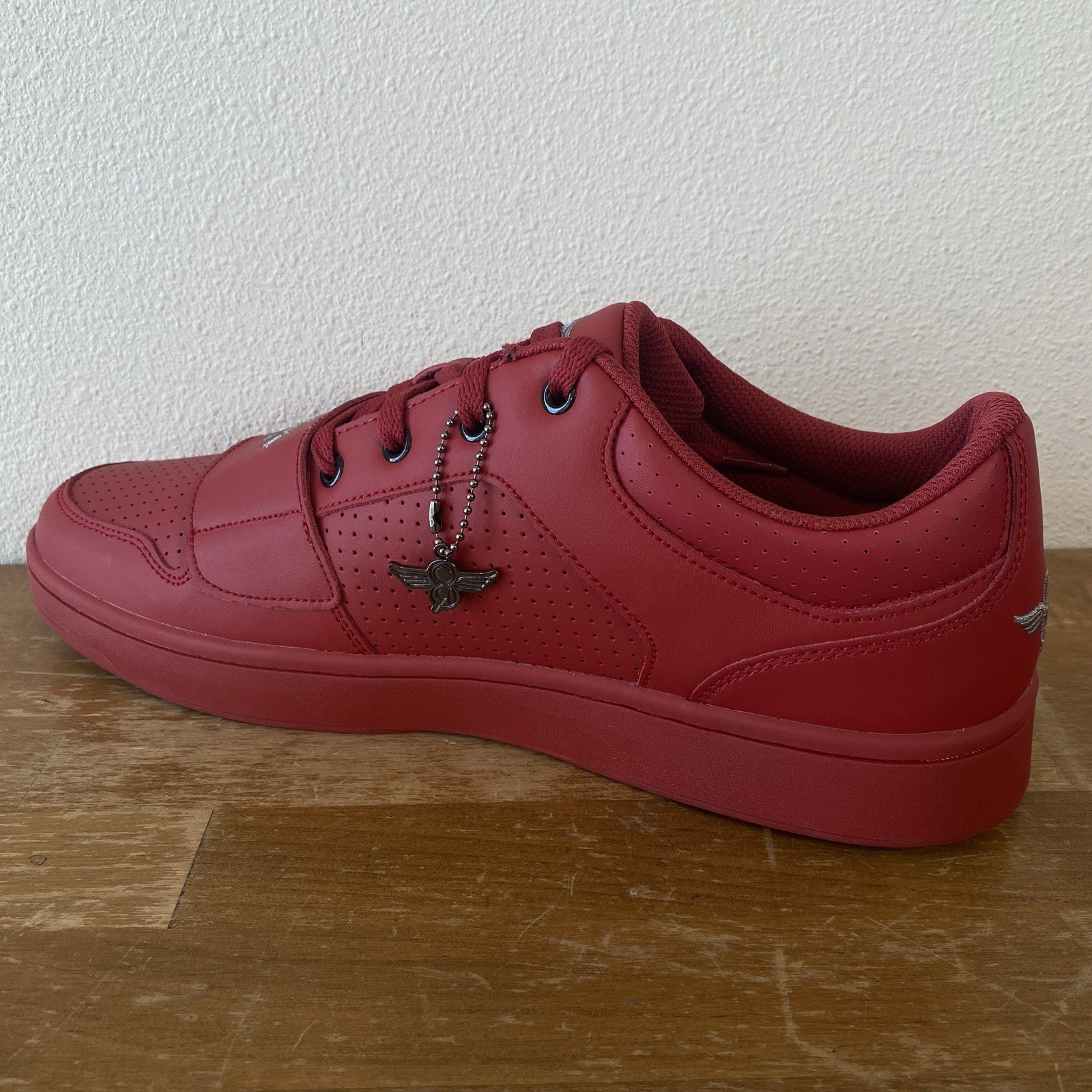Creative Recreation Cesario Lo Red Leather Low Top Sneaker – Size 13