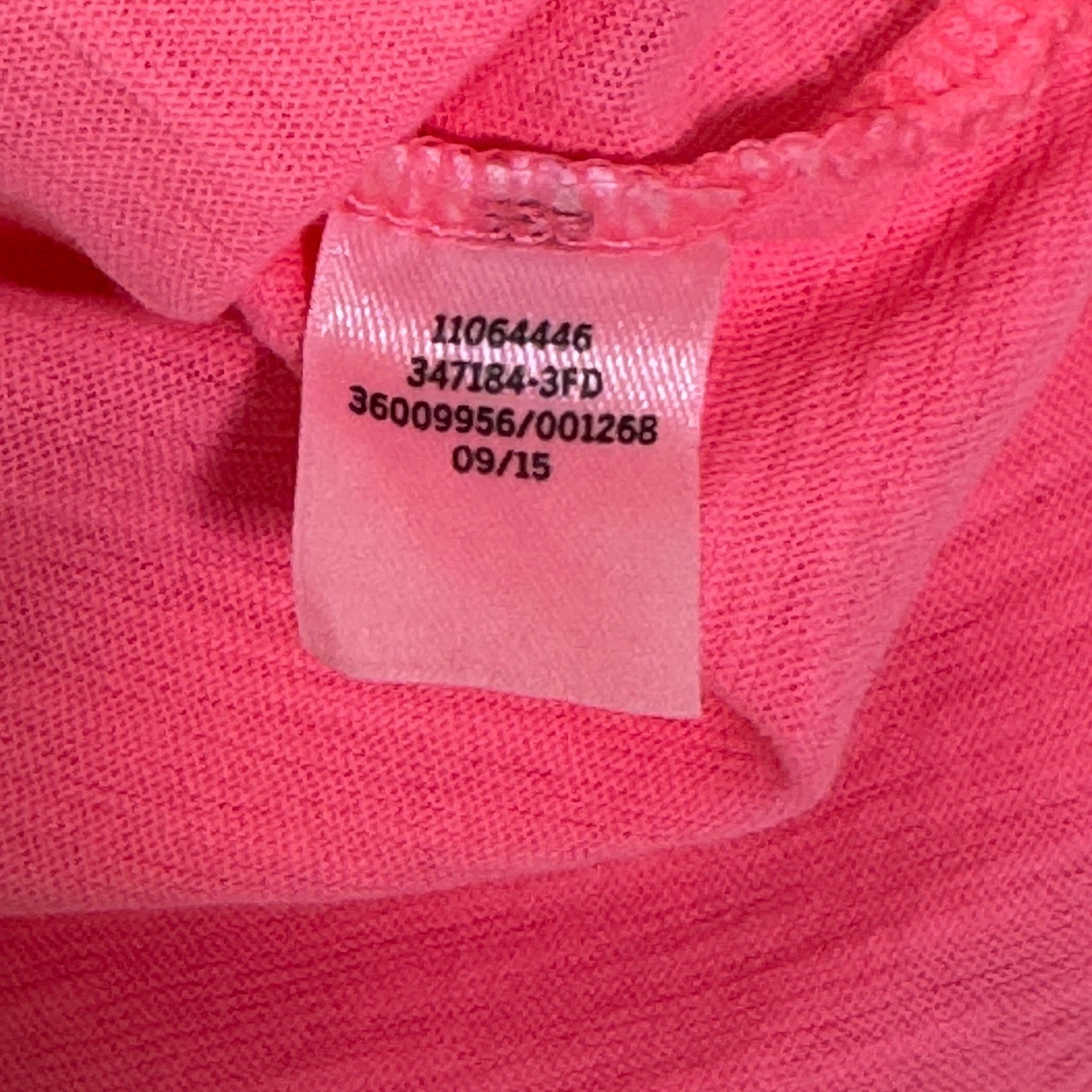 Victoria’s Secret PINK Long Sleeve V-Neck T-Shirt 2 Pack Red Neon Pink XS NEW