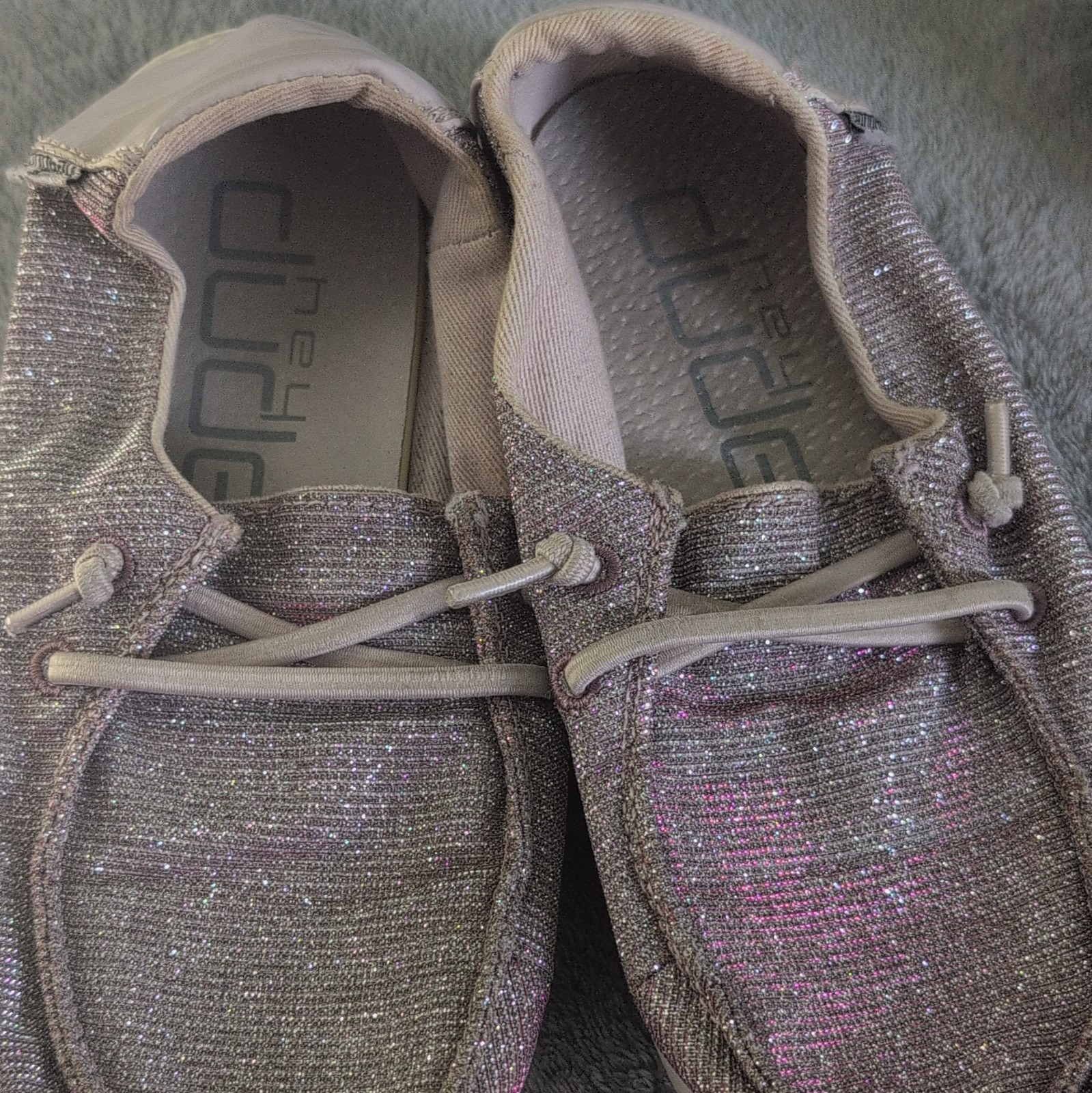 Girls Shoe Bundle,3 Pair, Size 12/1. Hey Dude So And Off Brand