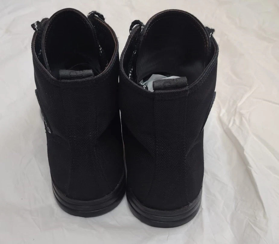 Cesare Paciotti Men Black Lizard Embossed Leather High Top Boot Italy Size 7