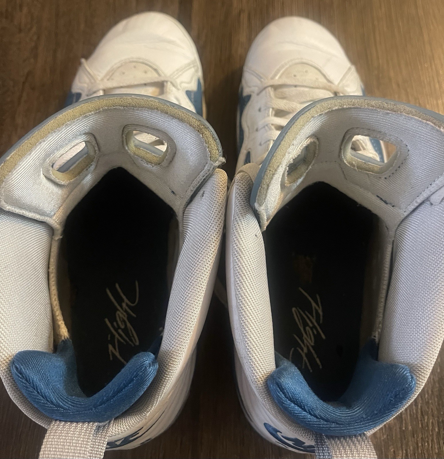 Nike Air Jordan MVP 678 White Industrial Blue French