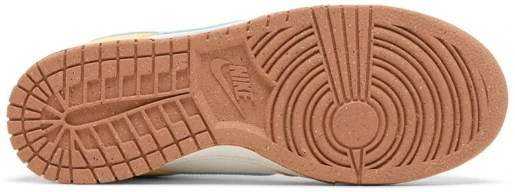 Nike Womens Dunk Low Next Nature Soft Yellow Aquarius Blue FZ4347-100 s 10