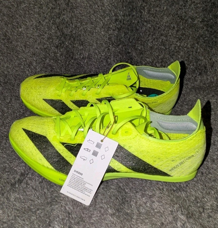 Adidas Adizero Prime SP 3 Strung Lucid Lemon Track Spikes (8.5) IH5800