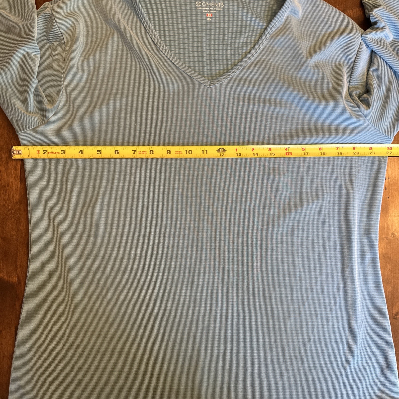 Segments Shirt XL Modal Blue Base Layer Thermal Casual Outdoors Canada Seg’ments
