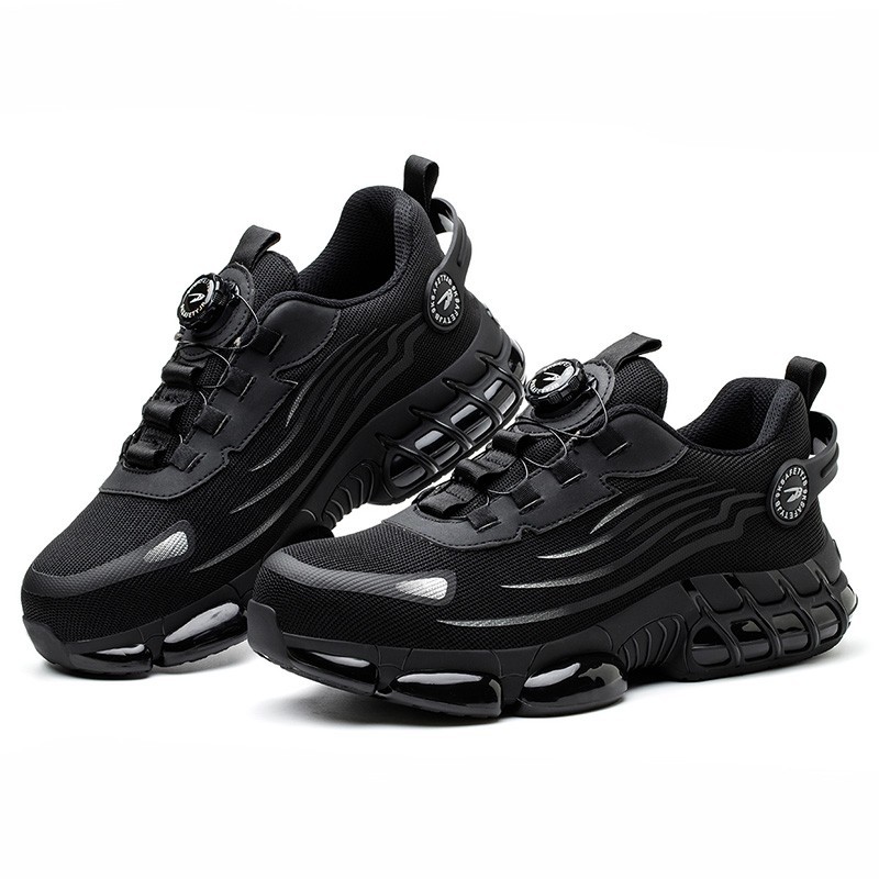 Work Safety Shoes Men Anti-smash Anti-stab Work Shoes Sneakers Steel Toe Shoes