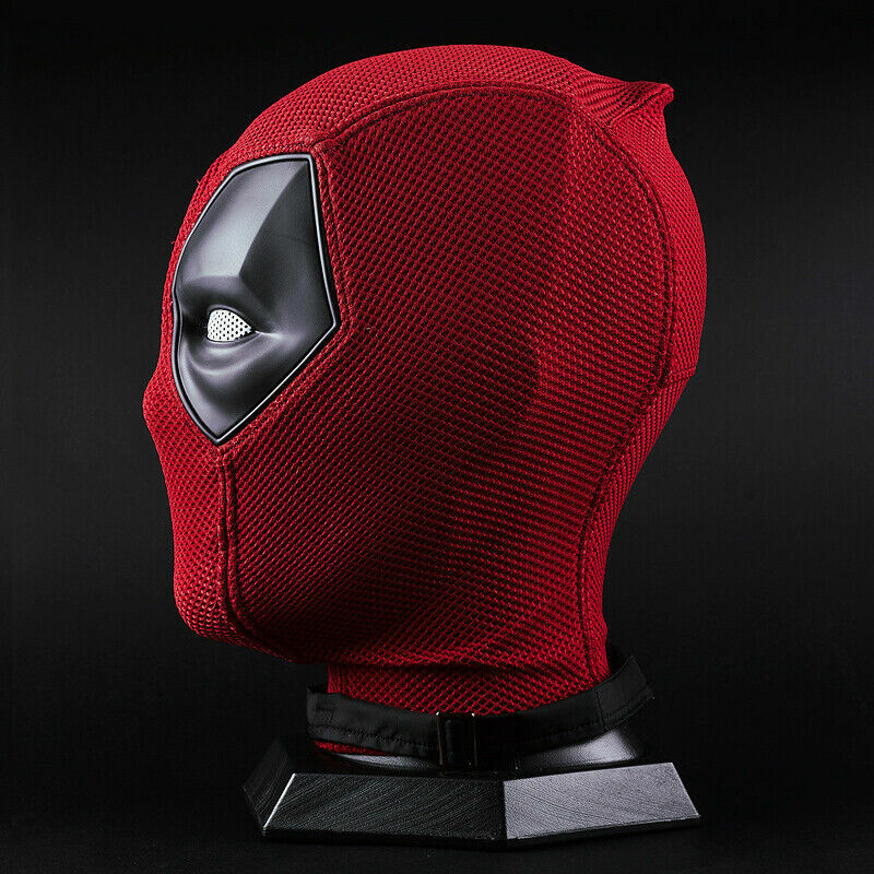 Cosplay High Quality Deadpool Full Face Mask Perspective Breathable Knit Helmet