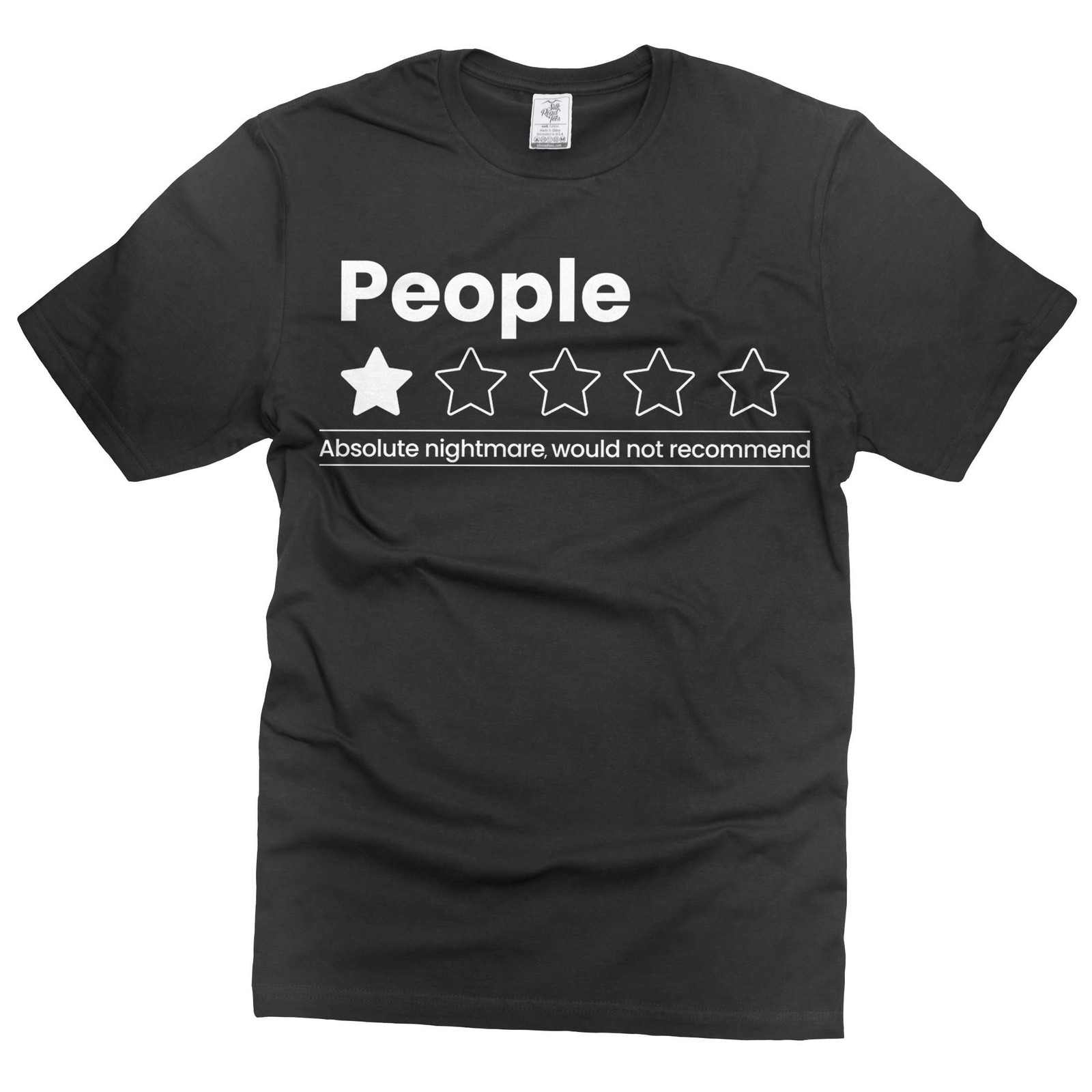 Funny Introvert Shirt People Not Recommend T-Shirt Anti Social Person Gift Tee